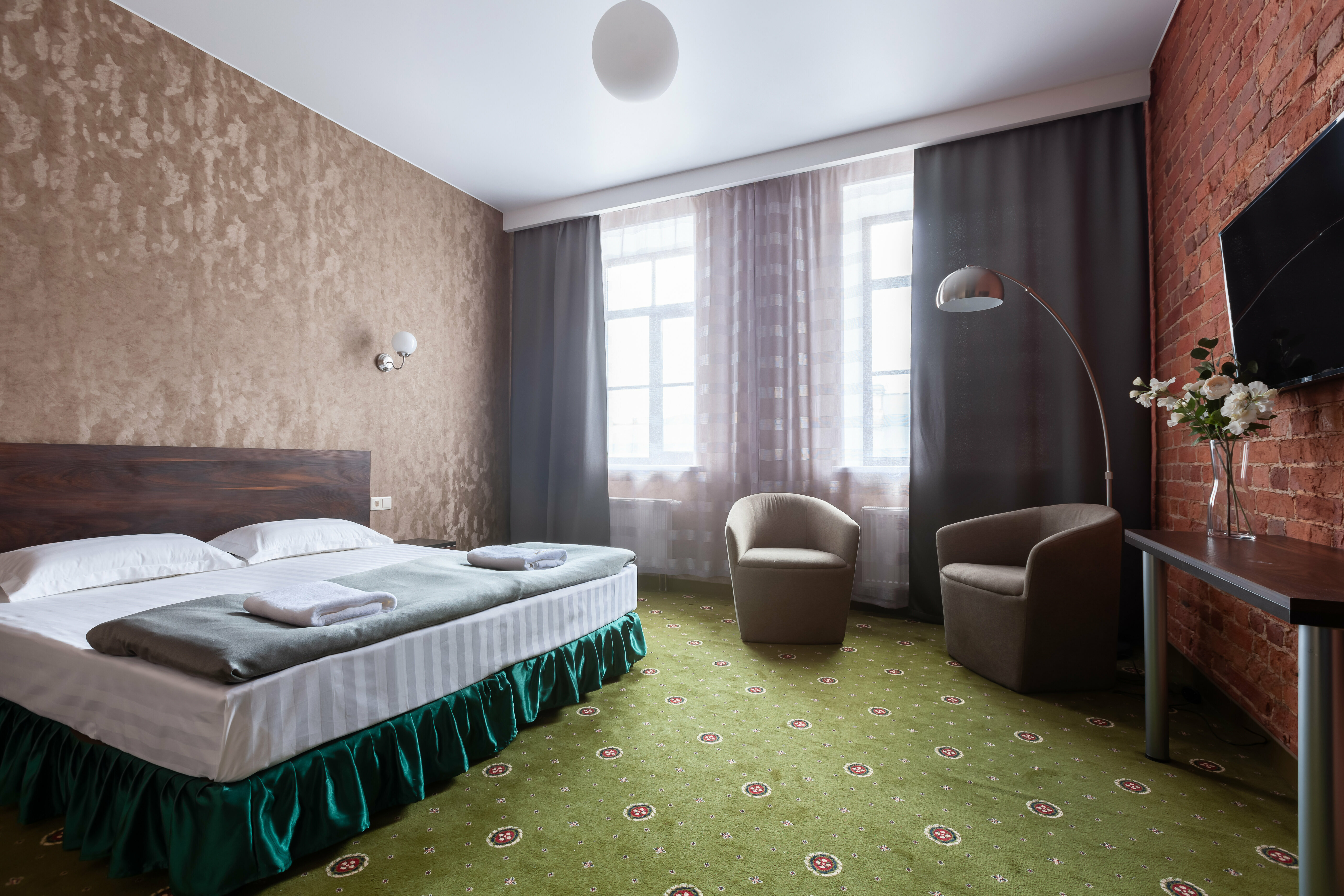 Двухместный номер Делюкс с 1 кроватью или 2 отдельными кроватями