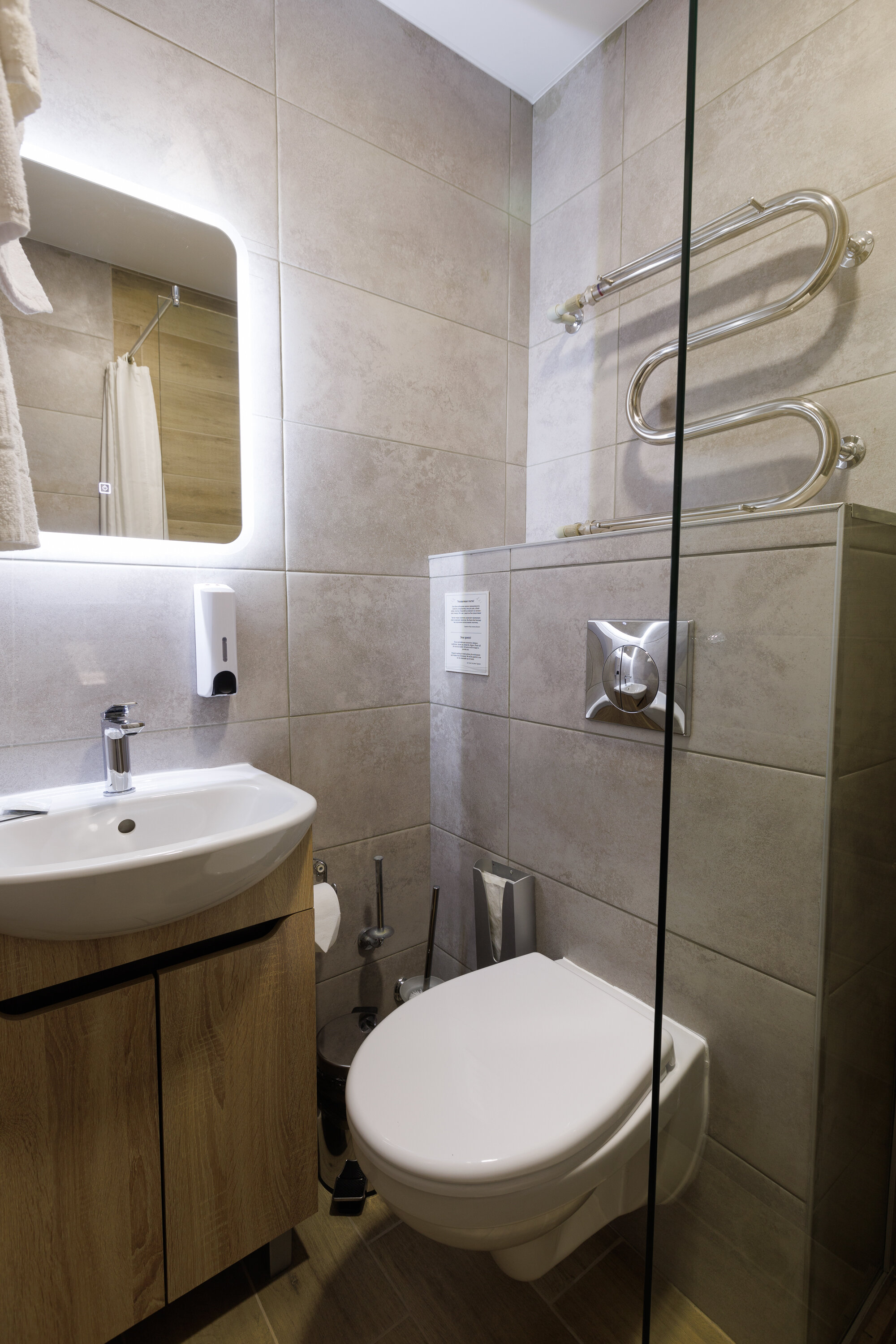 Двухместный номер с 1 кроватью или 2 отдельными кроватями и балконом