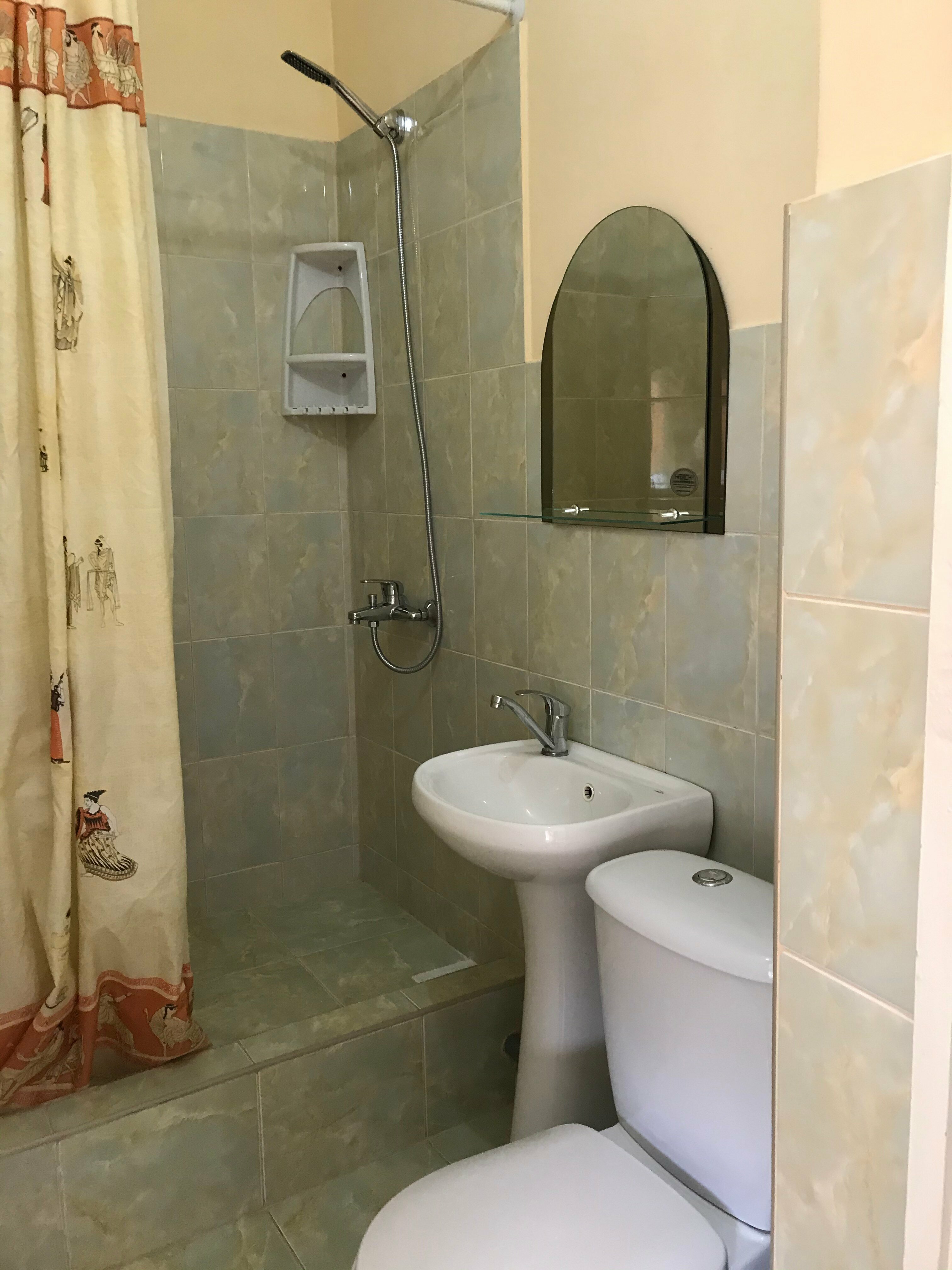 Двухместный номер с 1 кроватью и террасой