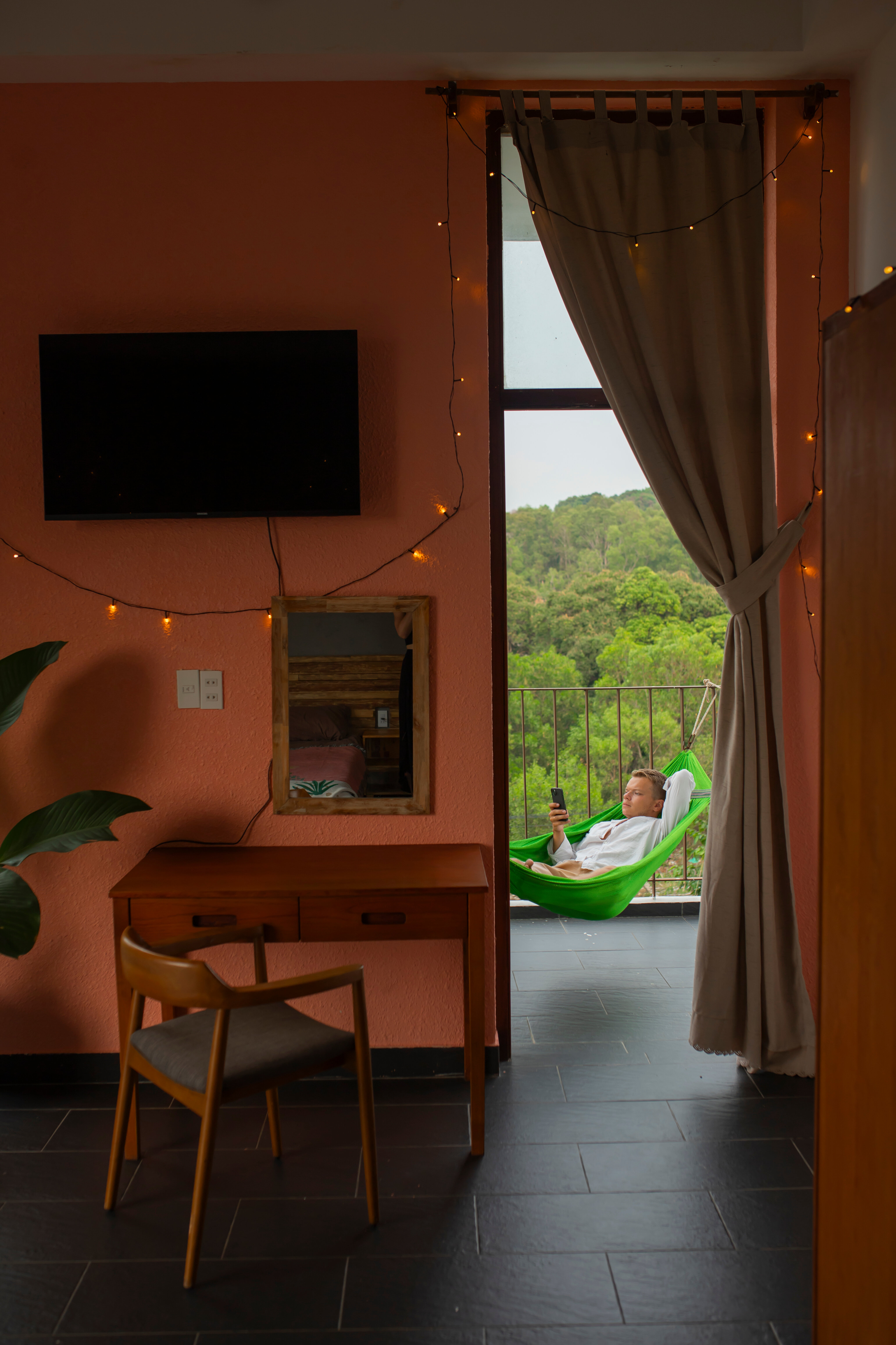 Двухместный номер Делюкс с 1 кроватью и балконом, вид на море