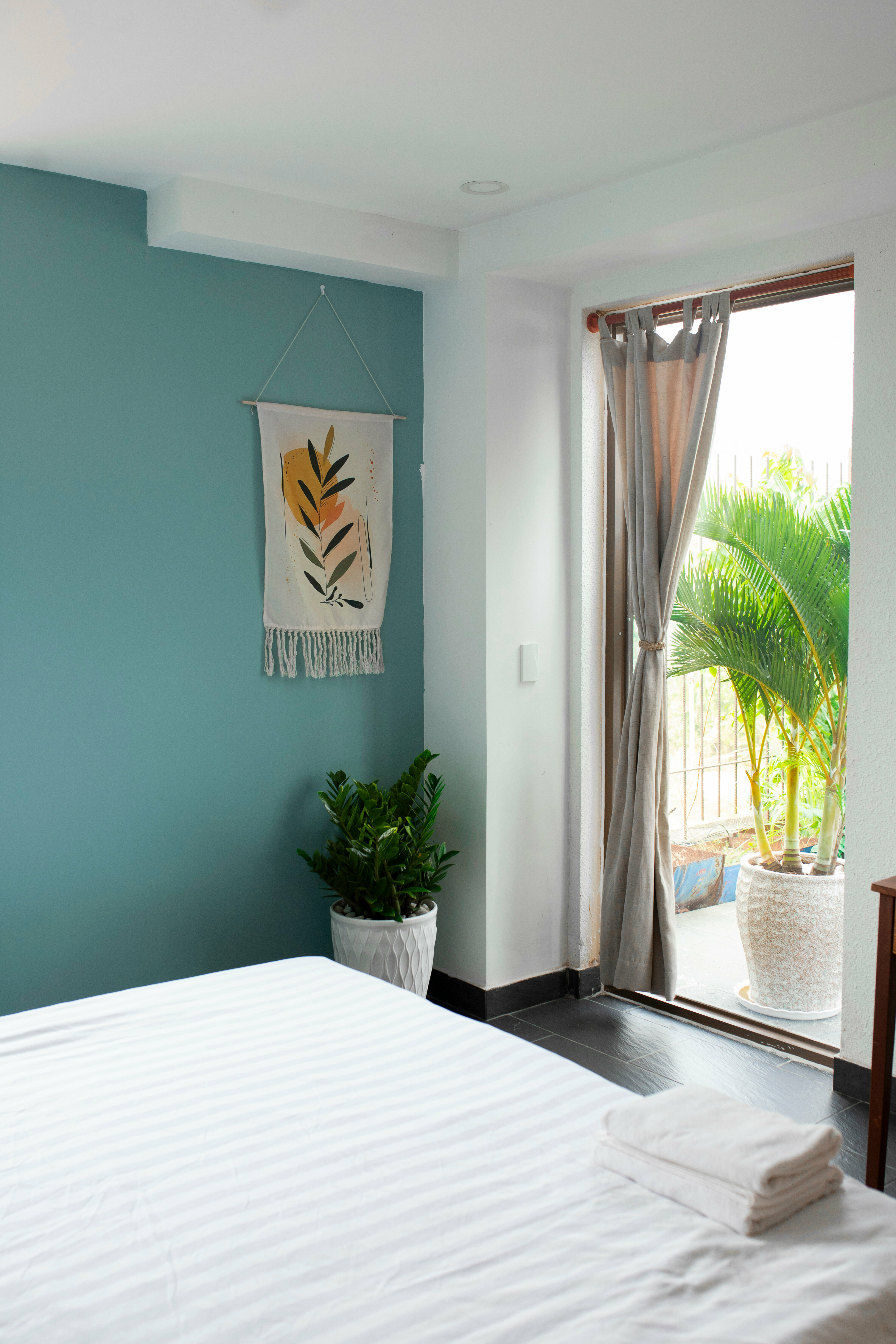 Двухместный номер с 1 кроватью и видом на горы