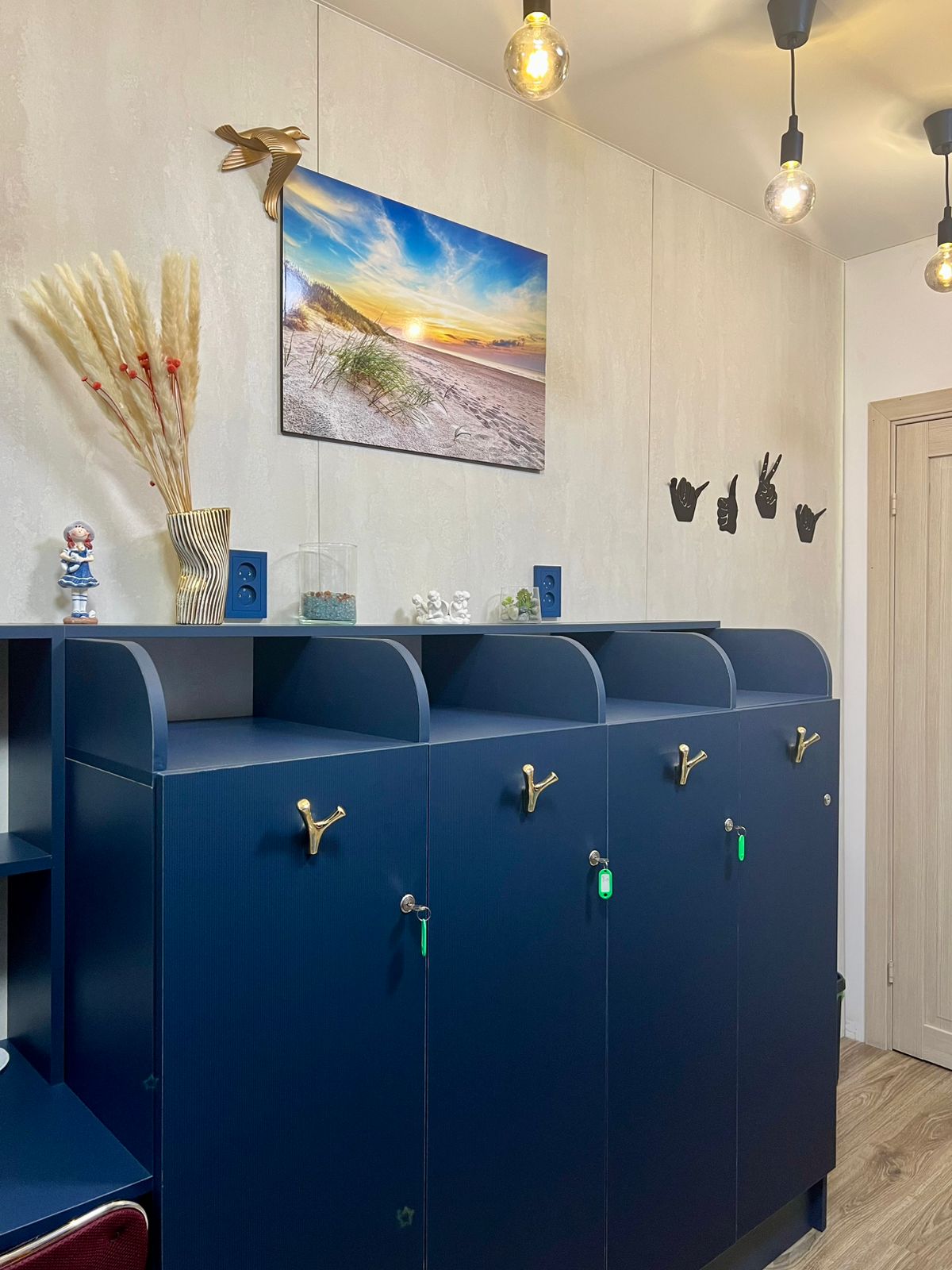 Верхнее место в 4х местном общем номере