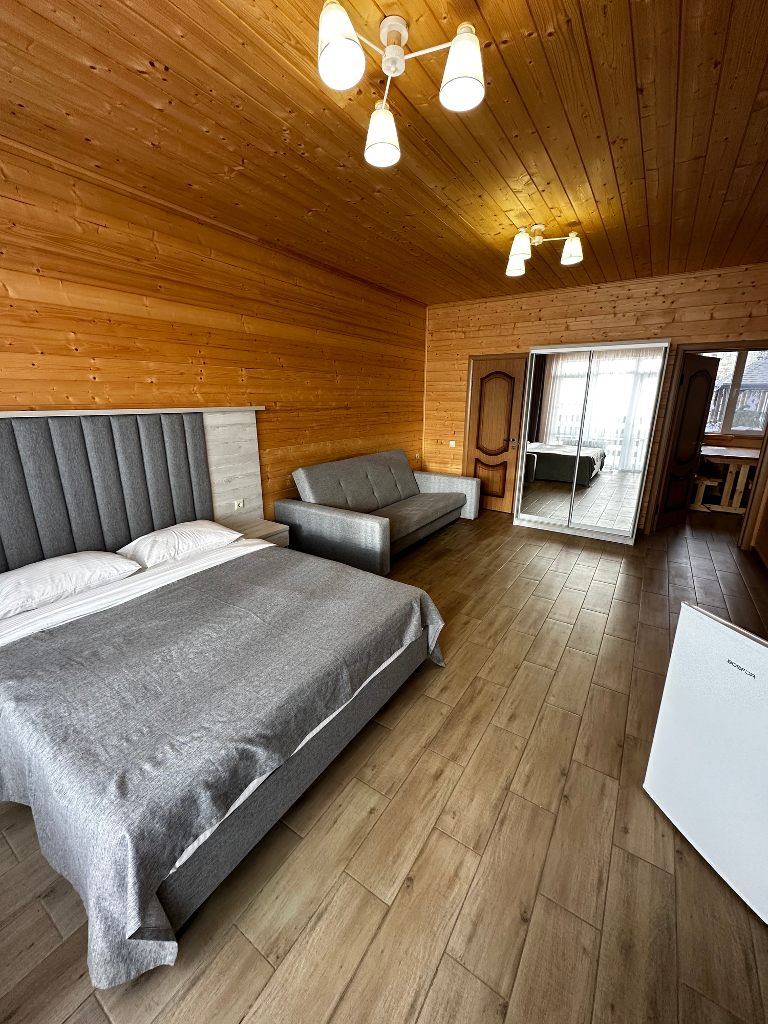 Четырехместный номер с видом на море