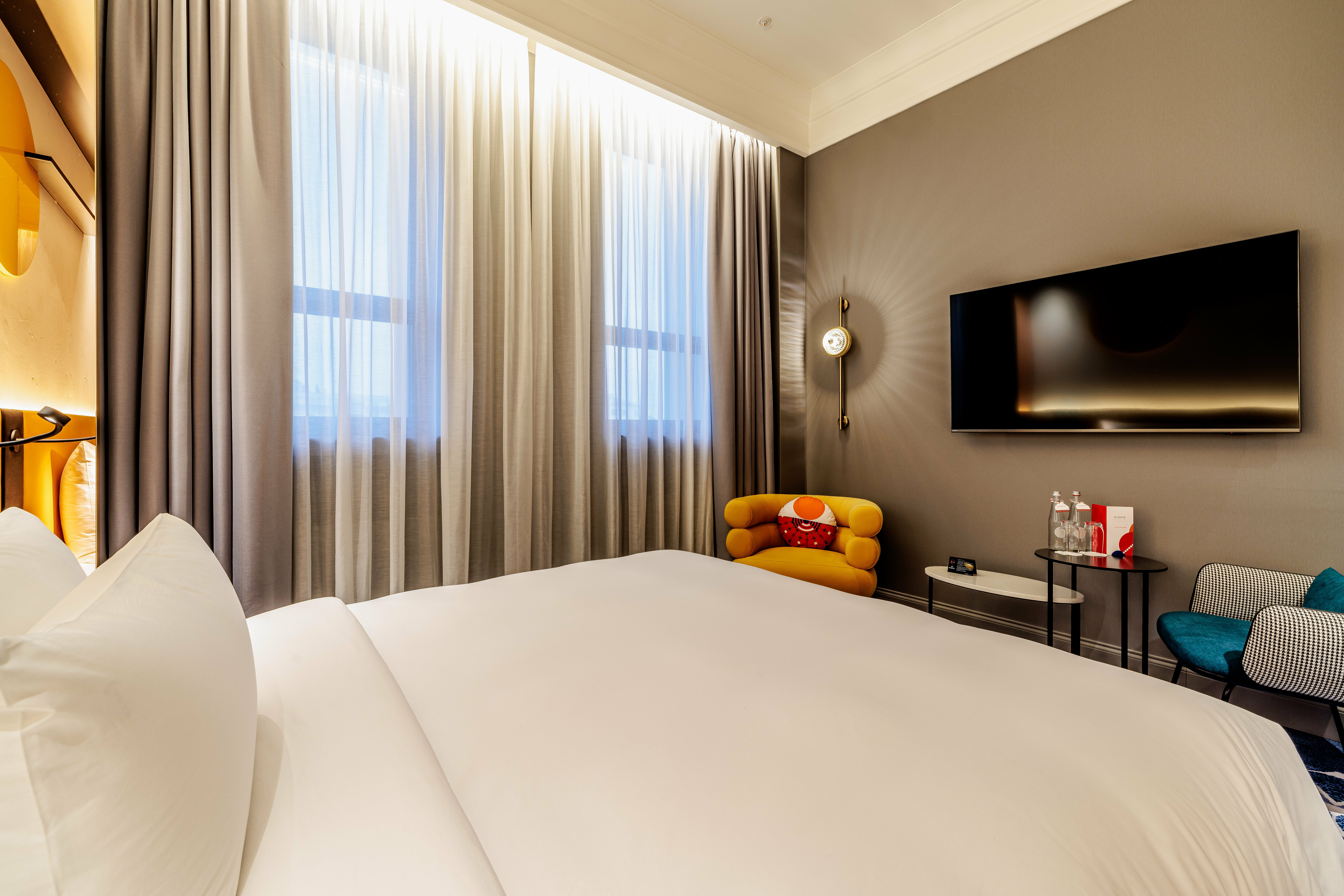 Представительский Кинг с видом на город