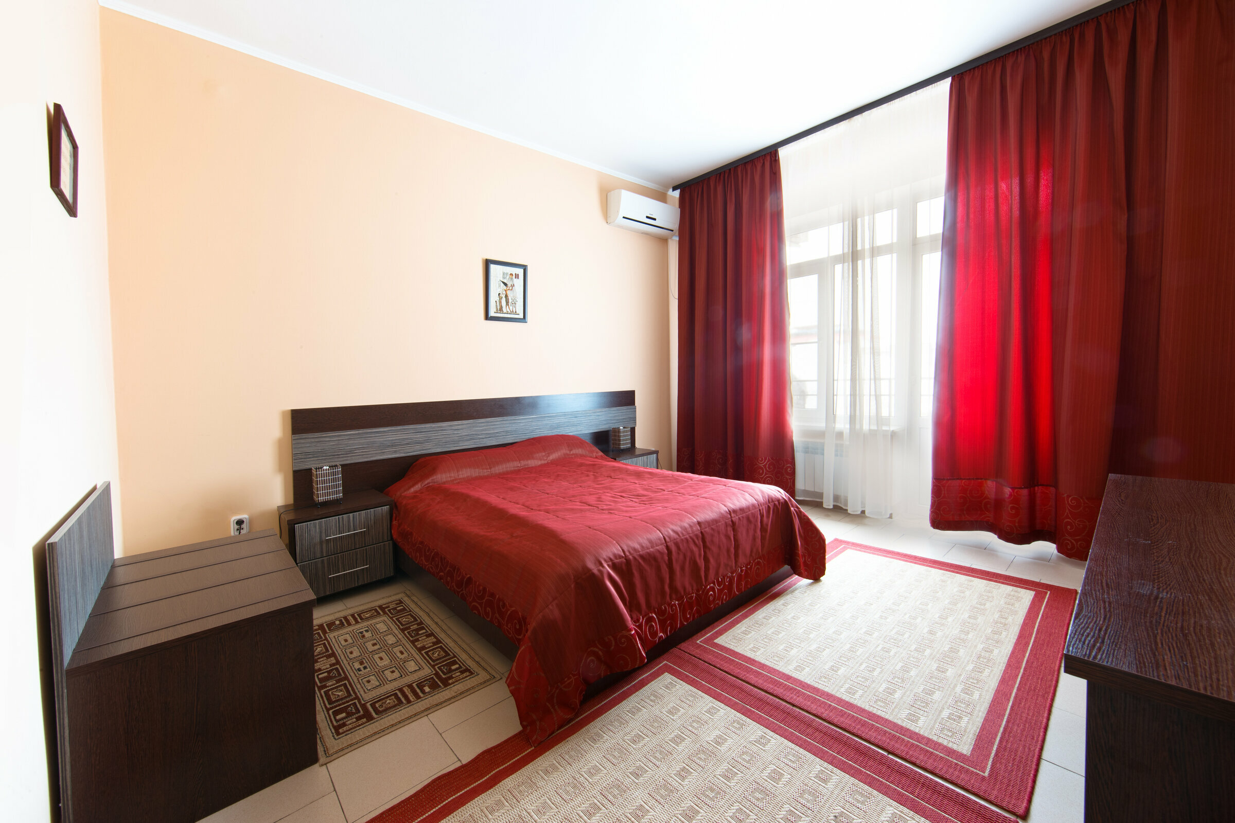 Двухместный номер с 1 кроватью или 2 отдельными кроватями, вид на море