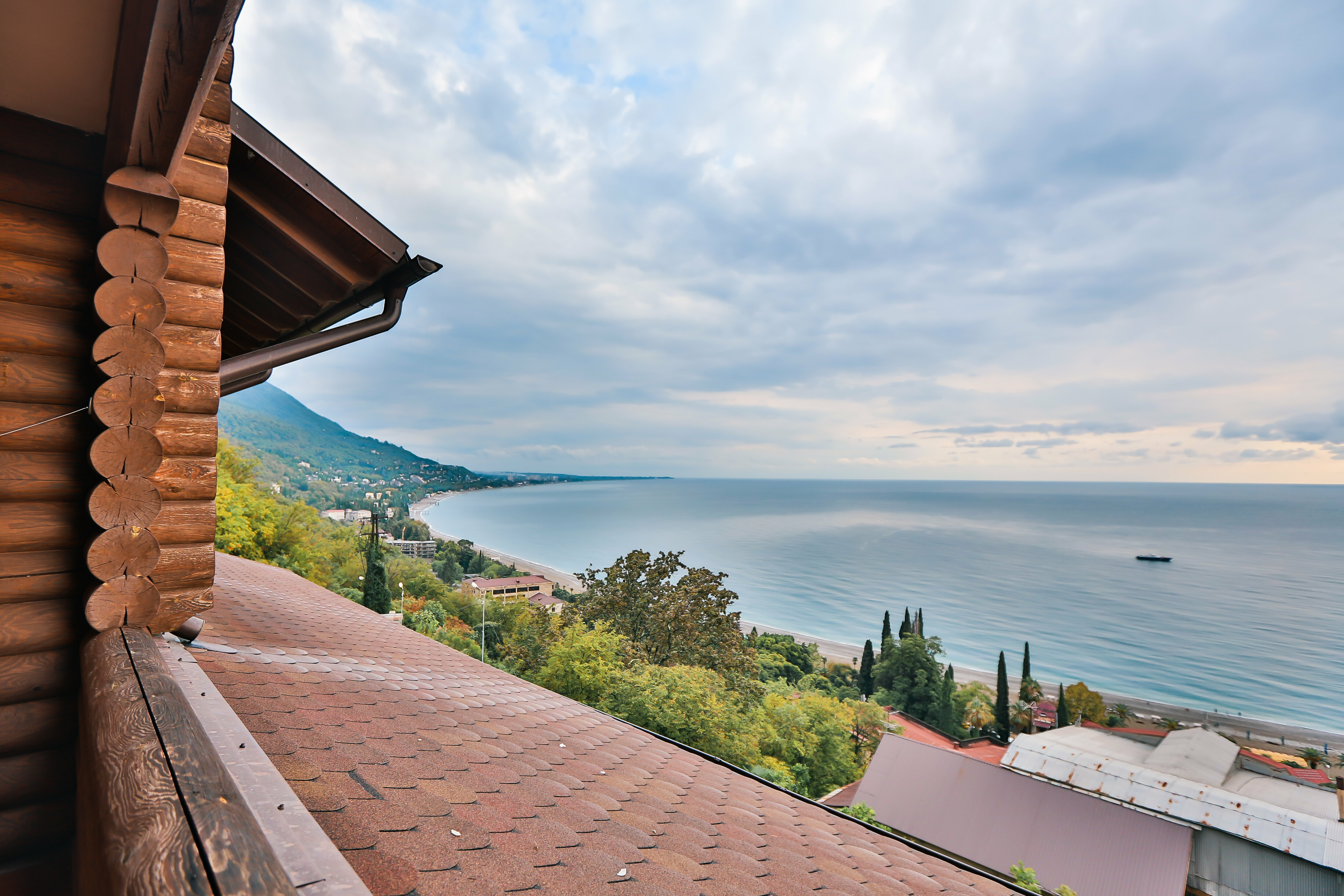 Двухместный номер с 1 кроватью или 2 отдельными кроватями, вид на море