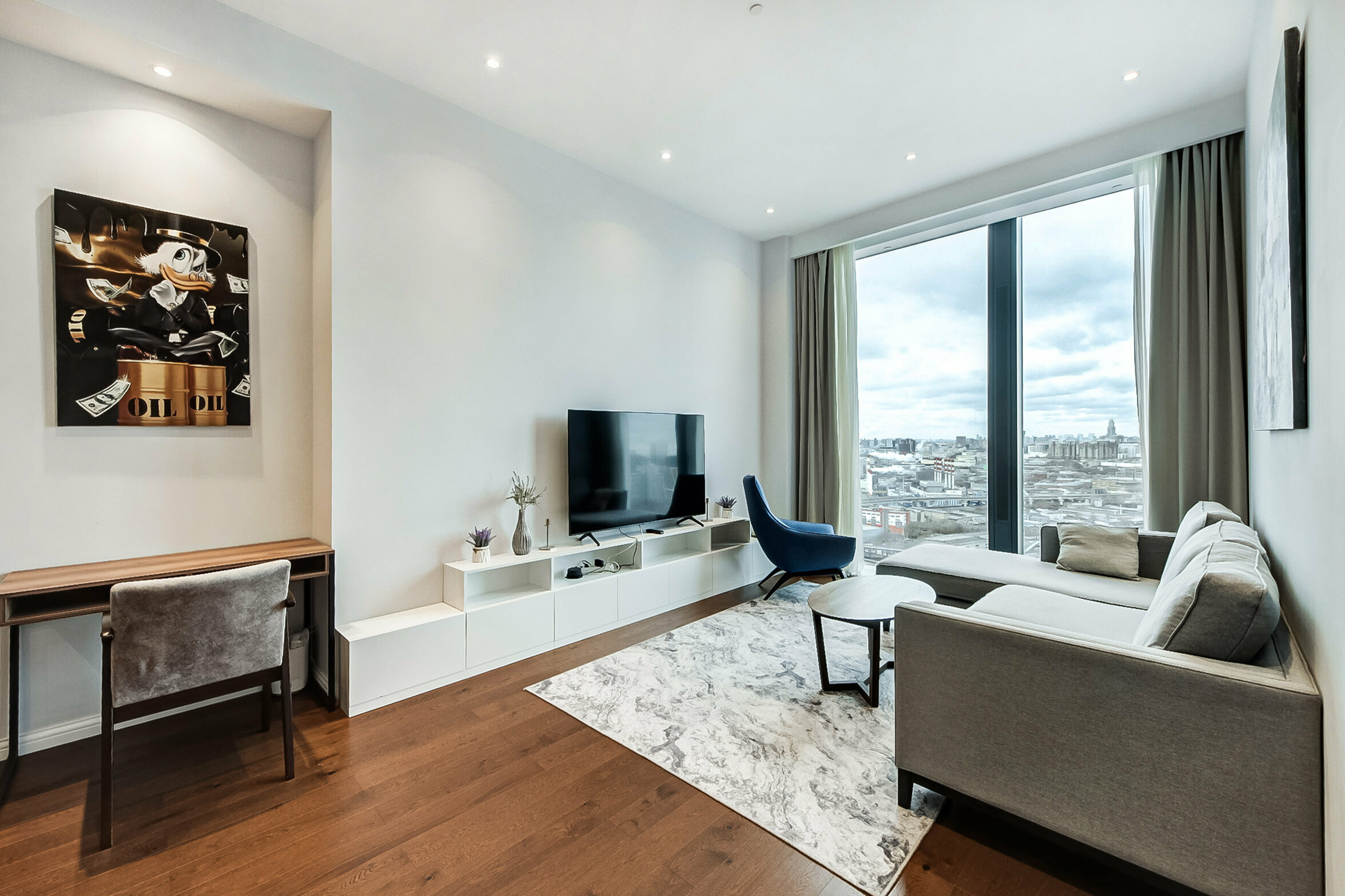 Апартаменты с 1 спальней