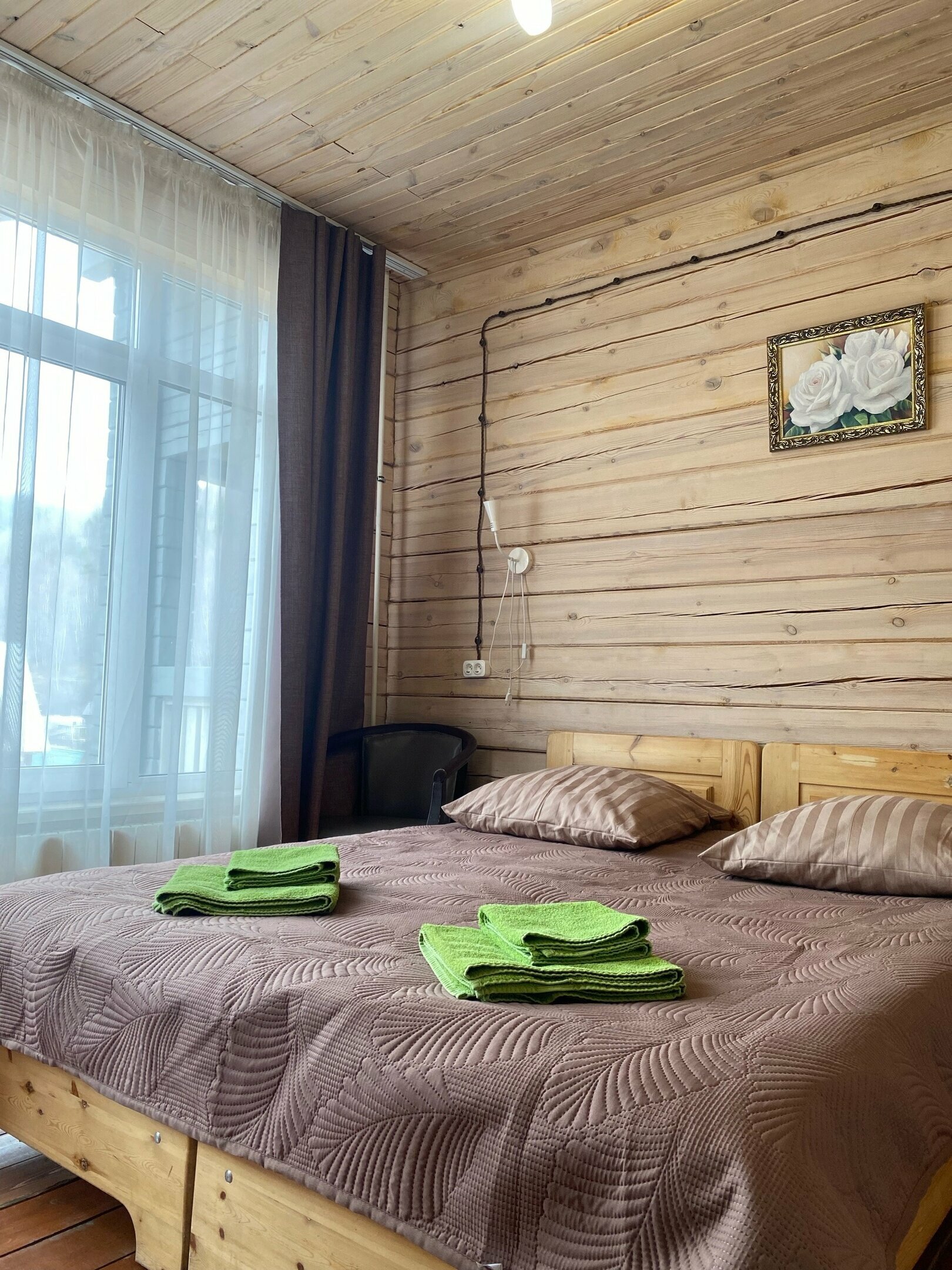 Двухместный номер с 1 кроватью и балконом