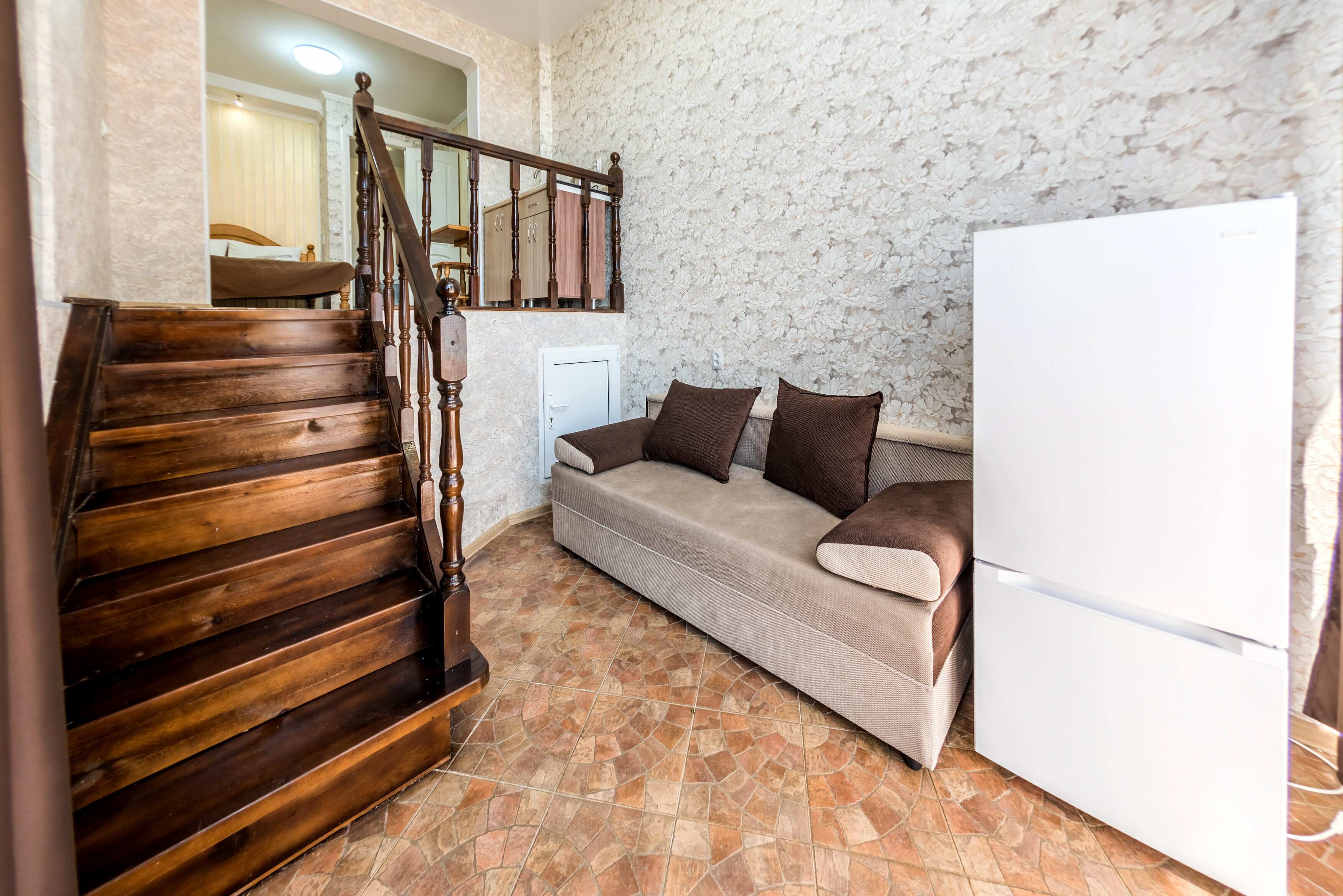 Двухуровневые апартаменты