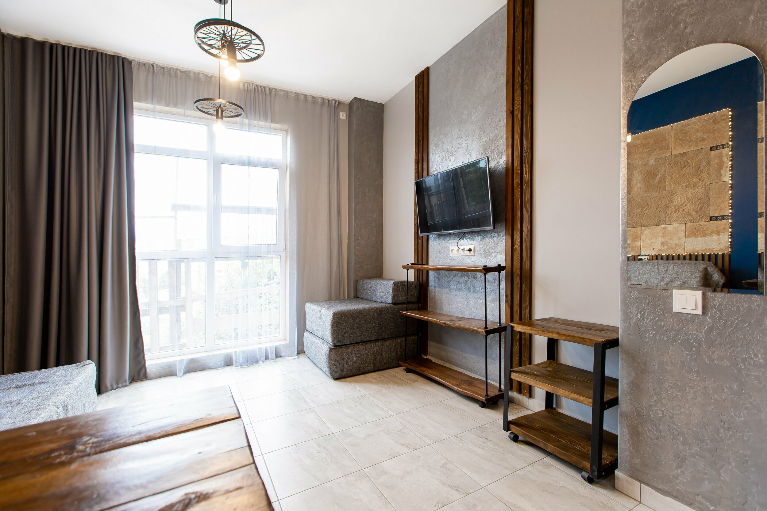 Двухместный номер-студия Делюкс с 1 кроватью