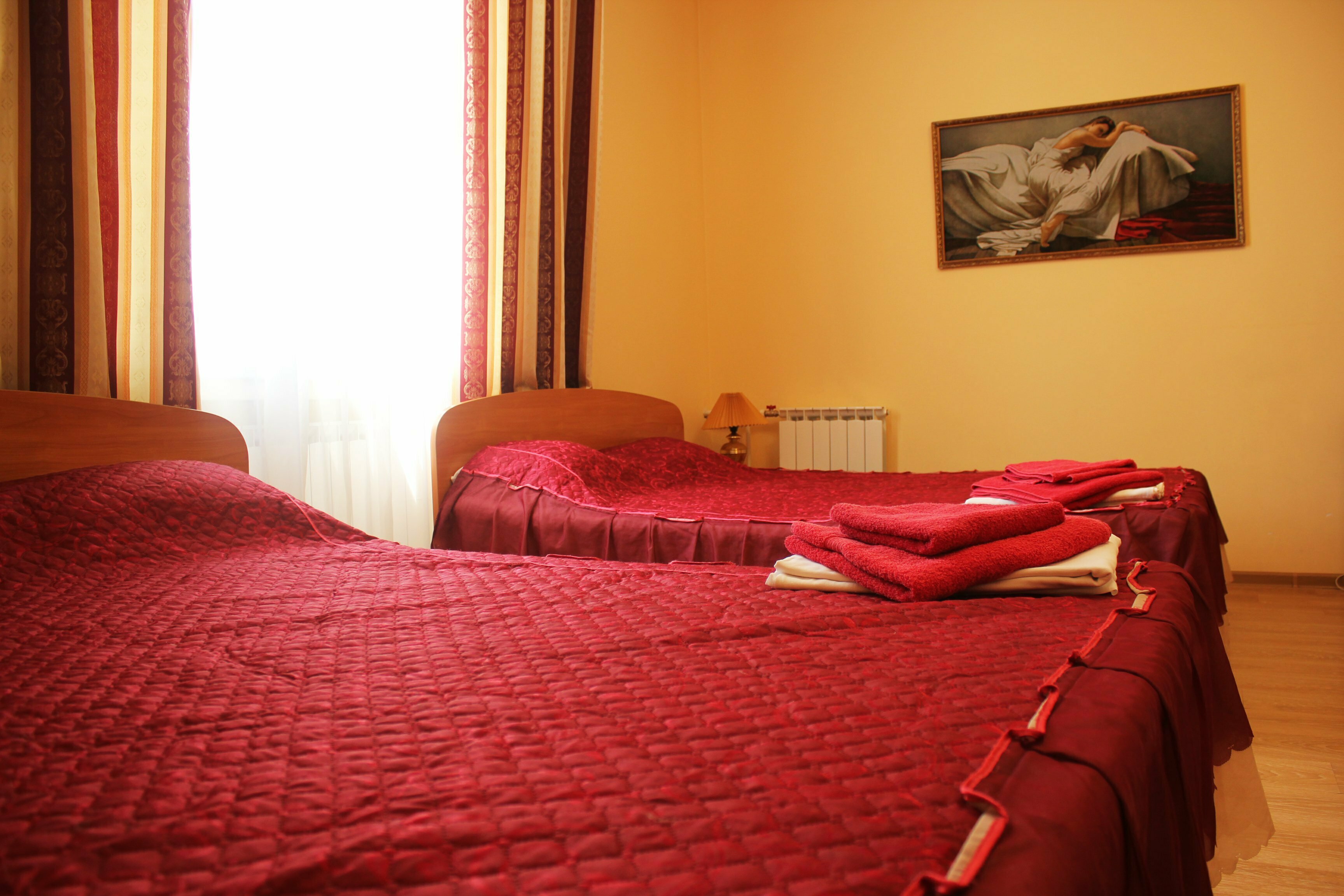 Двухместный номер с 2 двуспальными кроватями