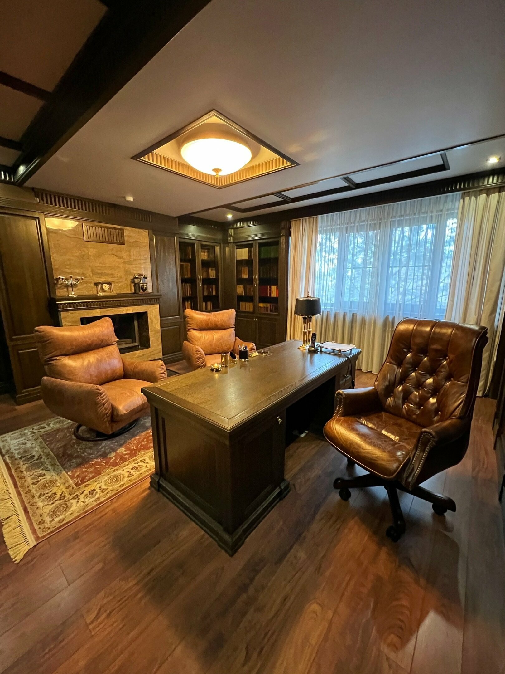 Президентская вилла с зоной отдыха и бассейном