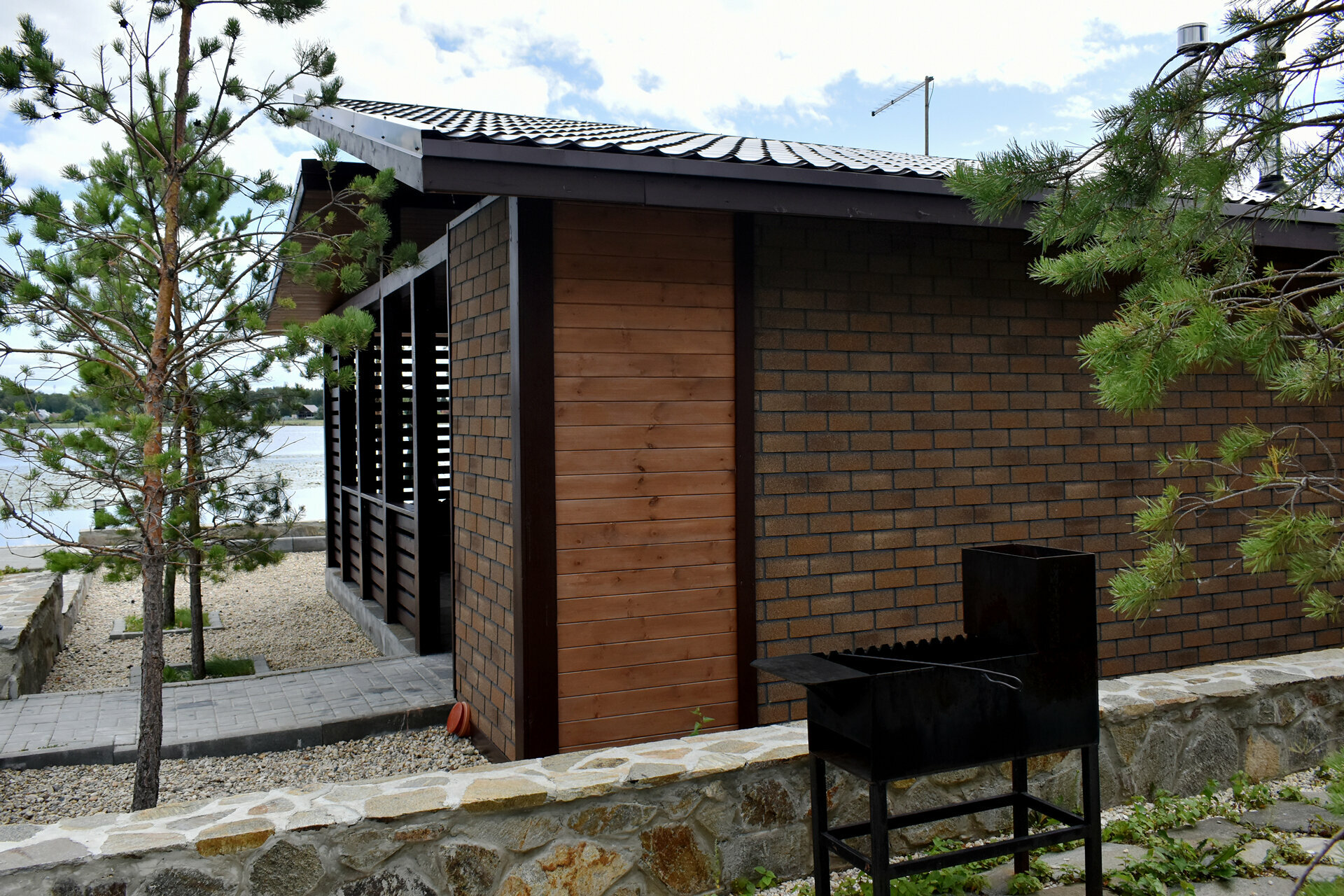 Вилла с баней