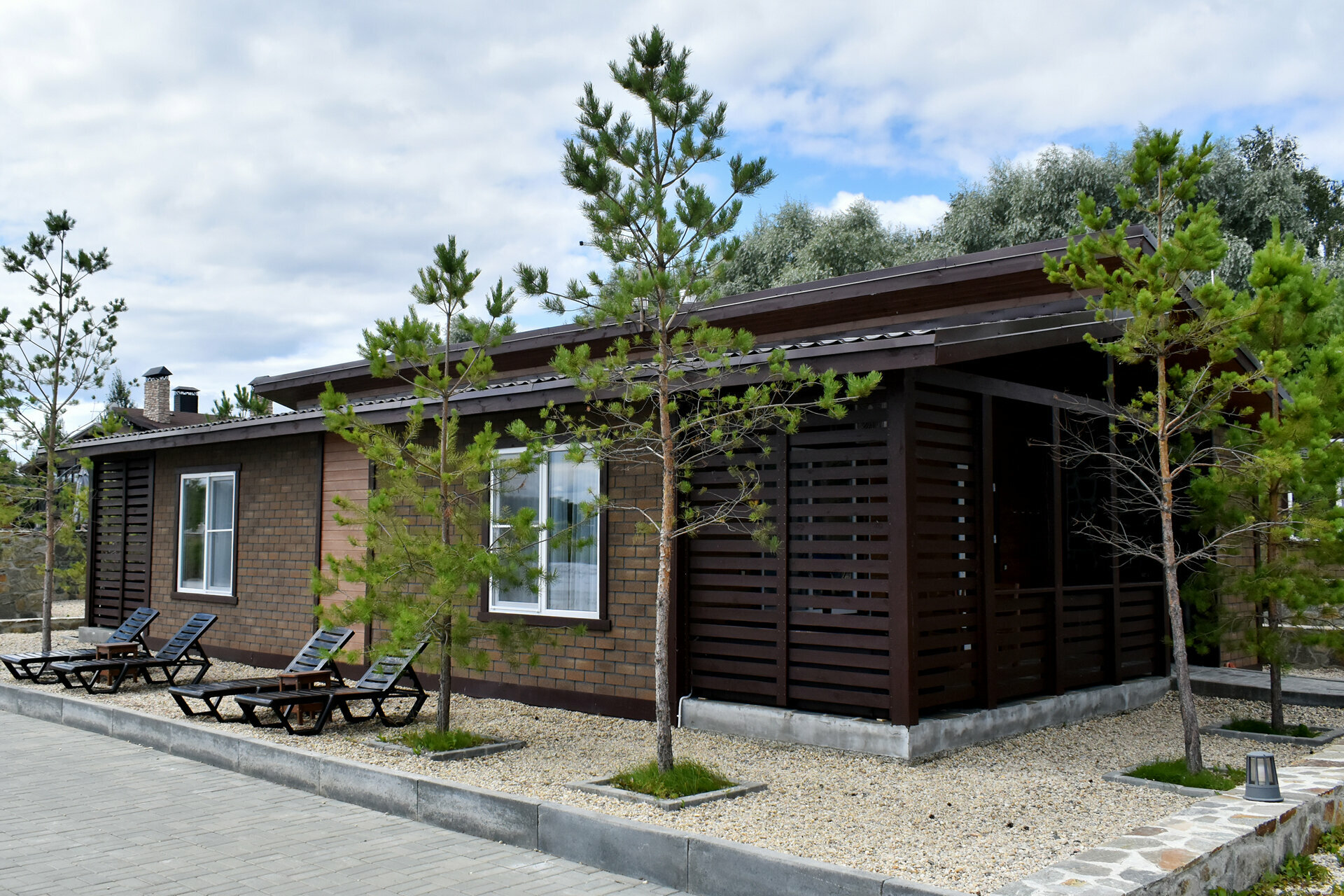 Вилла с баней