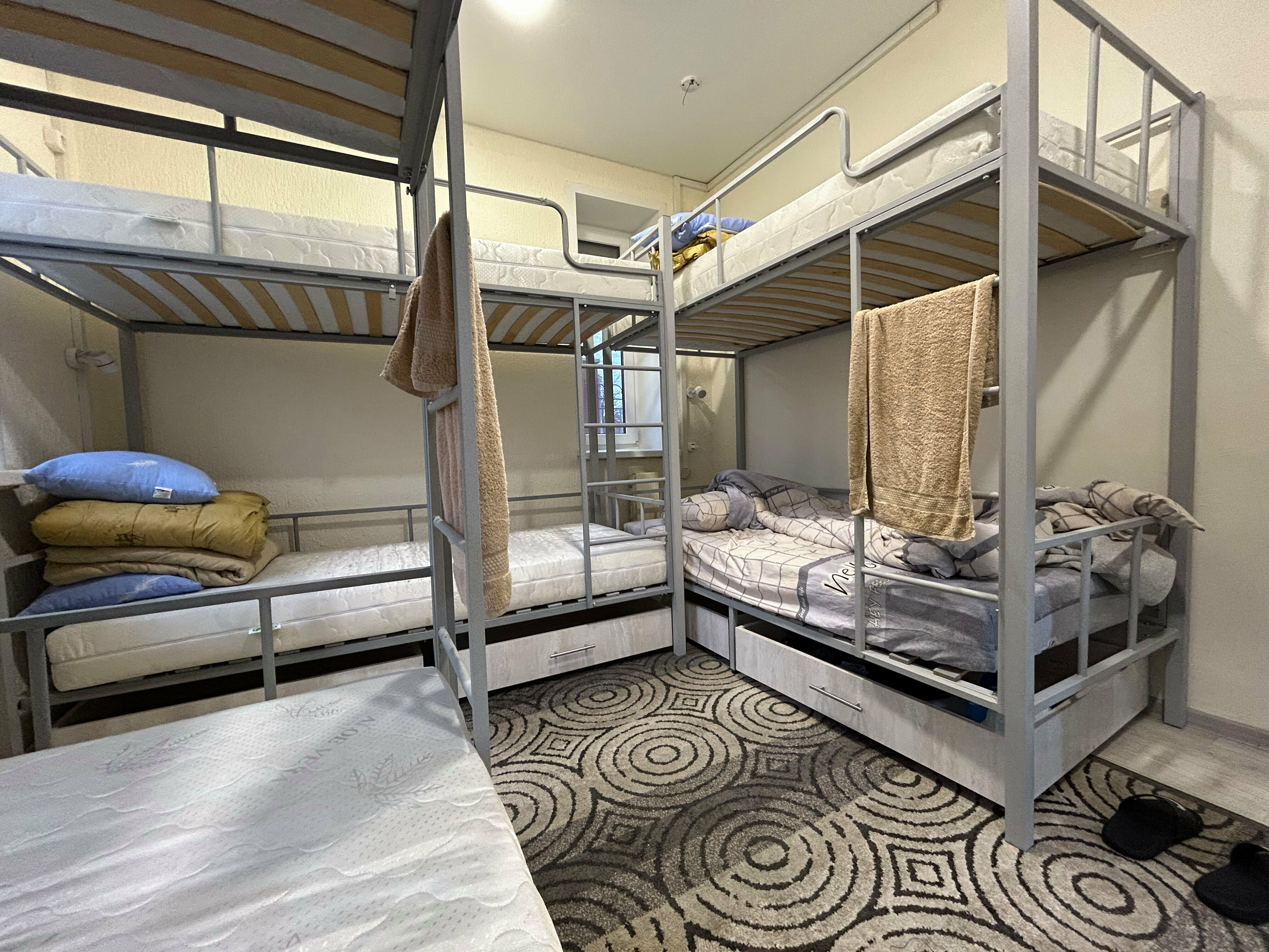 Общий 6-местный номер для мужчин и женщин