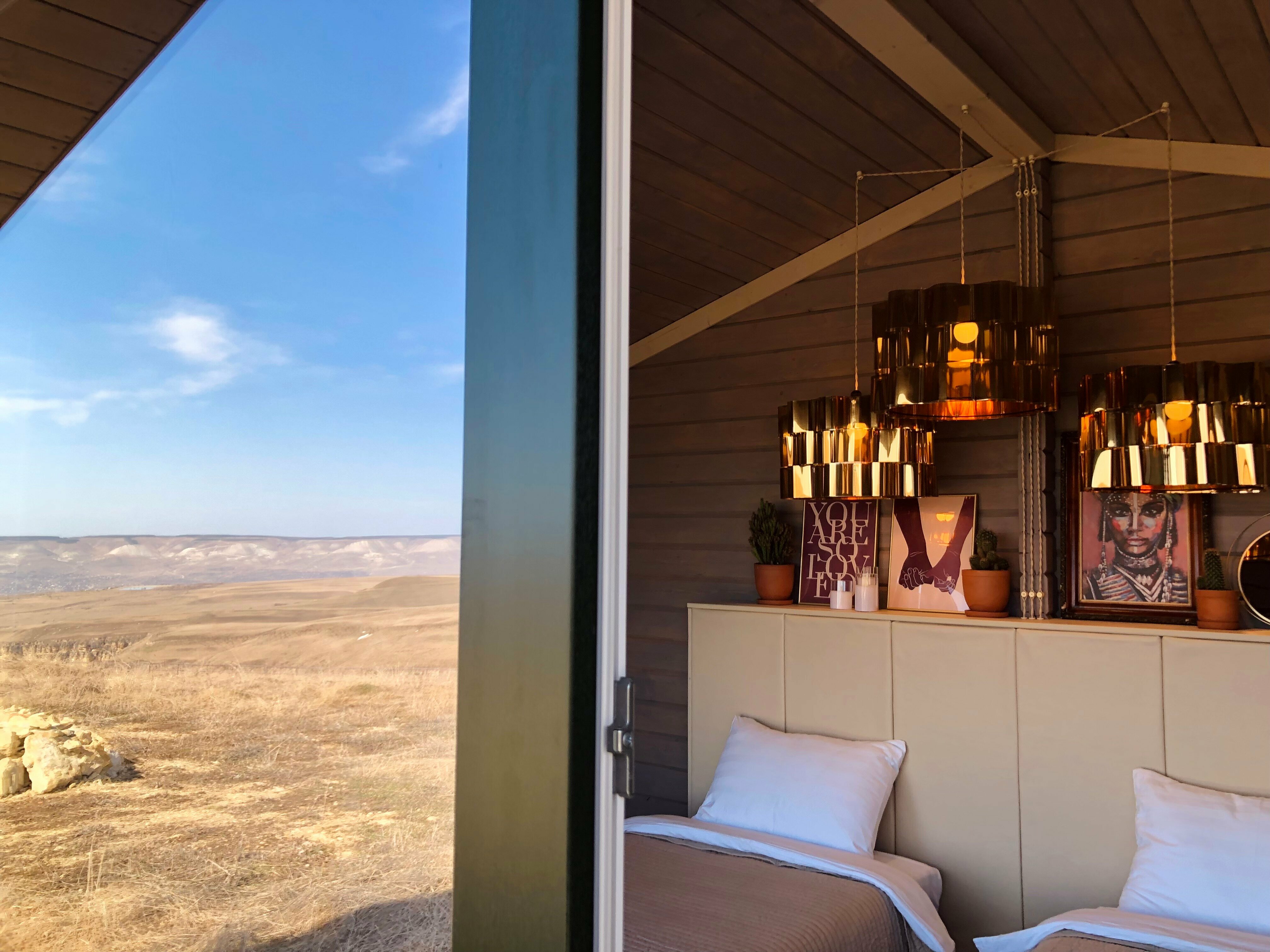 Улучшенный двухместный номер с 1 кроватью или 2 отдельными кроватями, вид на горы