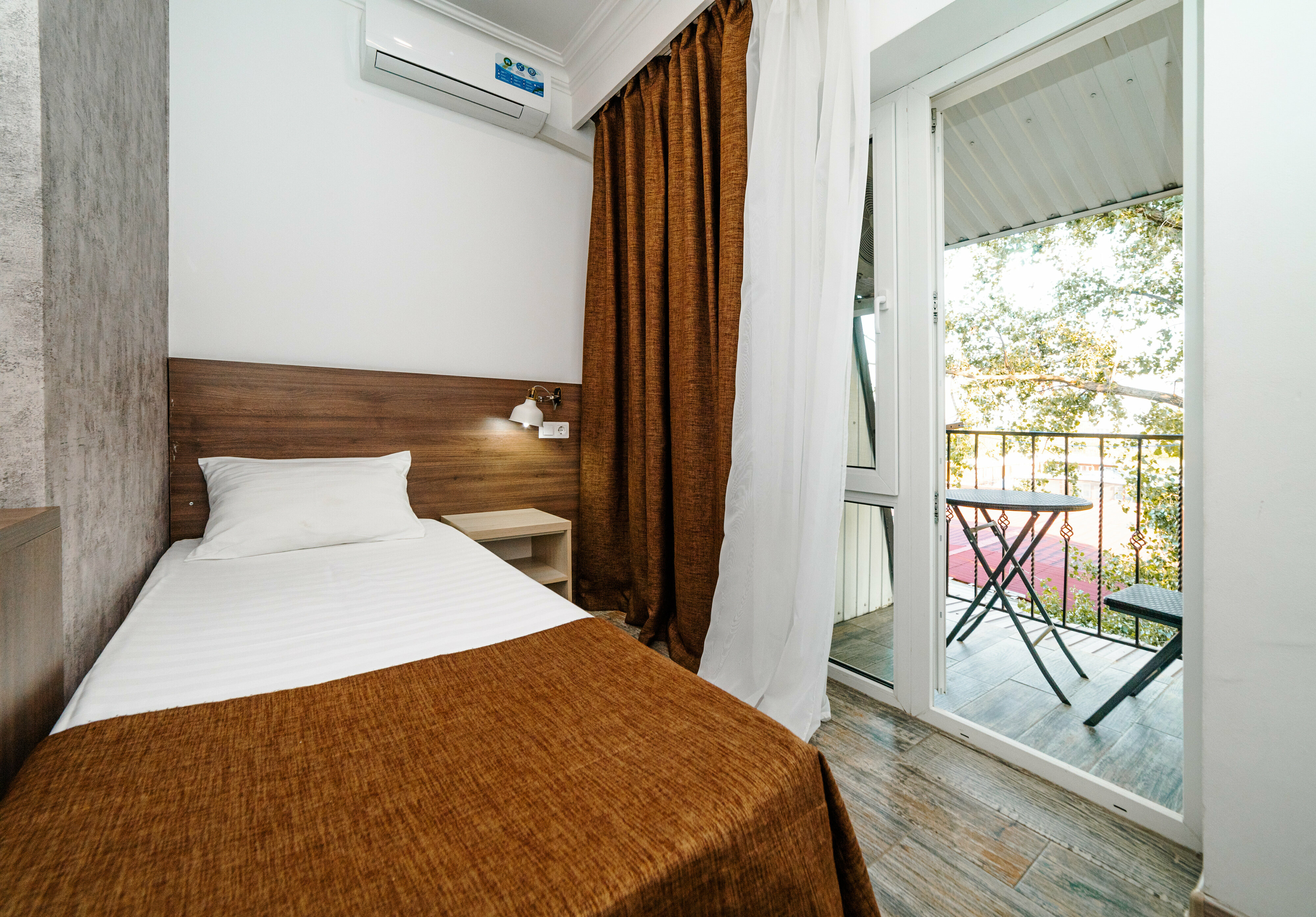 Одноместный номер с балконом