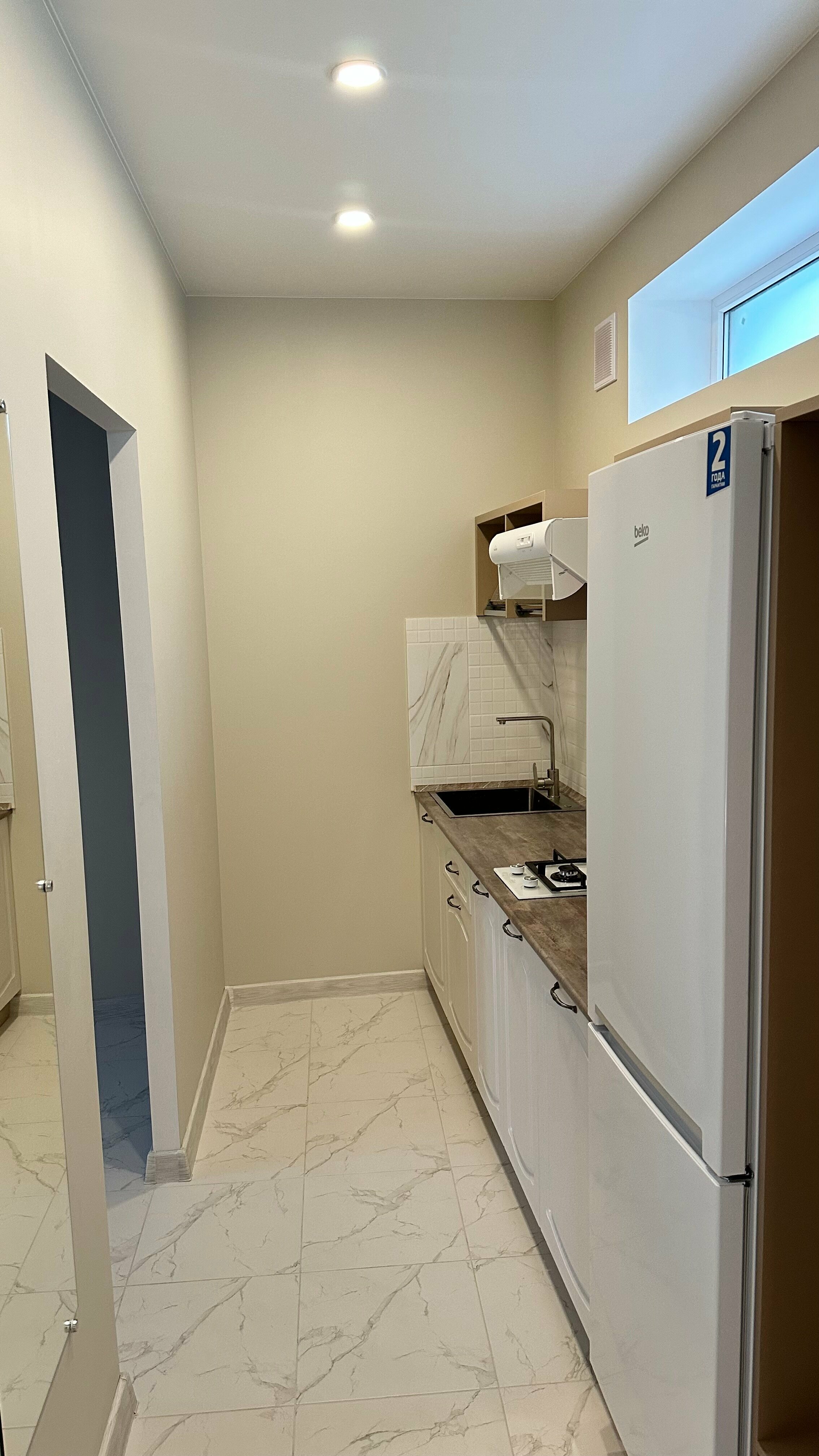 Четырехместный номер с кухней , балконом/террасой