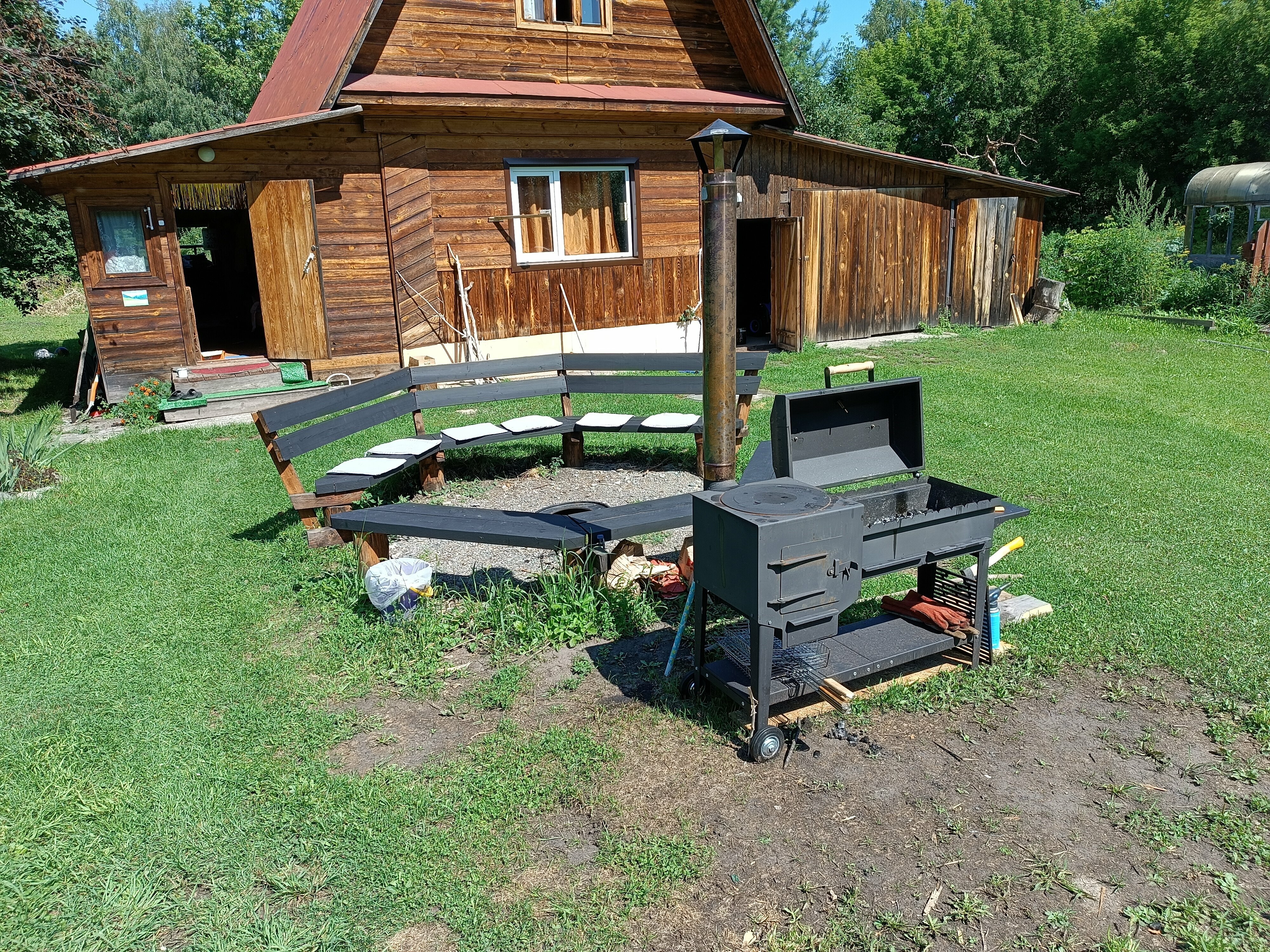 Двухместный номер с 1 кроватью и террасой