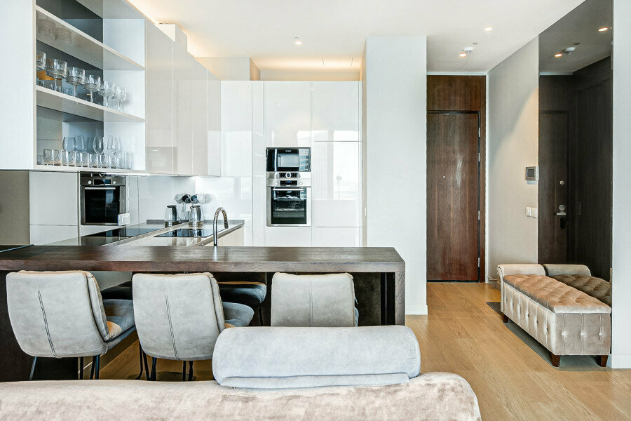 Апартаменты с 1 спальней