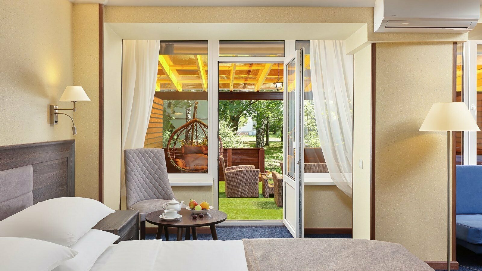 Апартаменты однокомнатные с верандой (корпус 2)