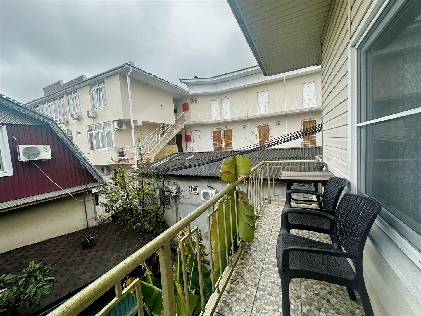 Двухместный номер с 1 кроватью или 2 отдельными кроватями и балконом