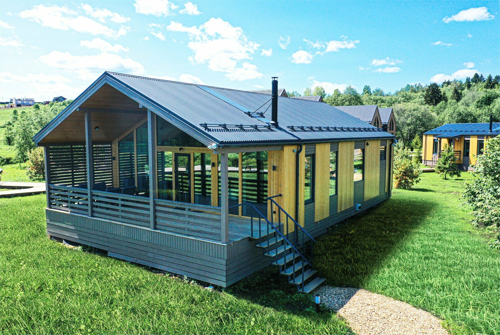 Лодж «XL» с купелью