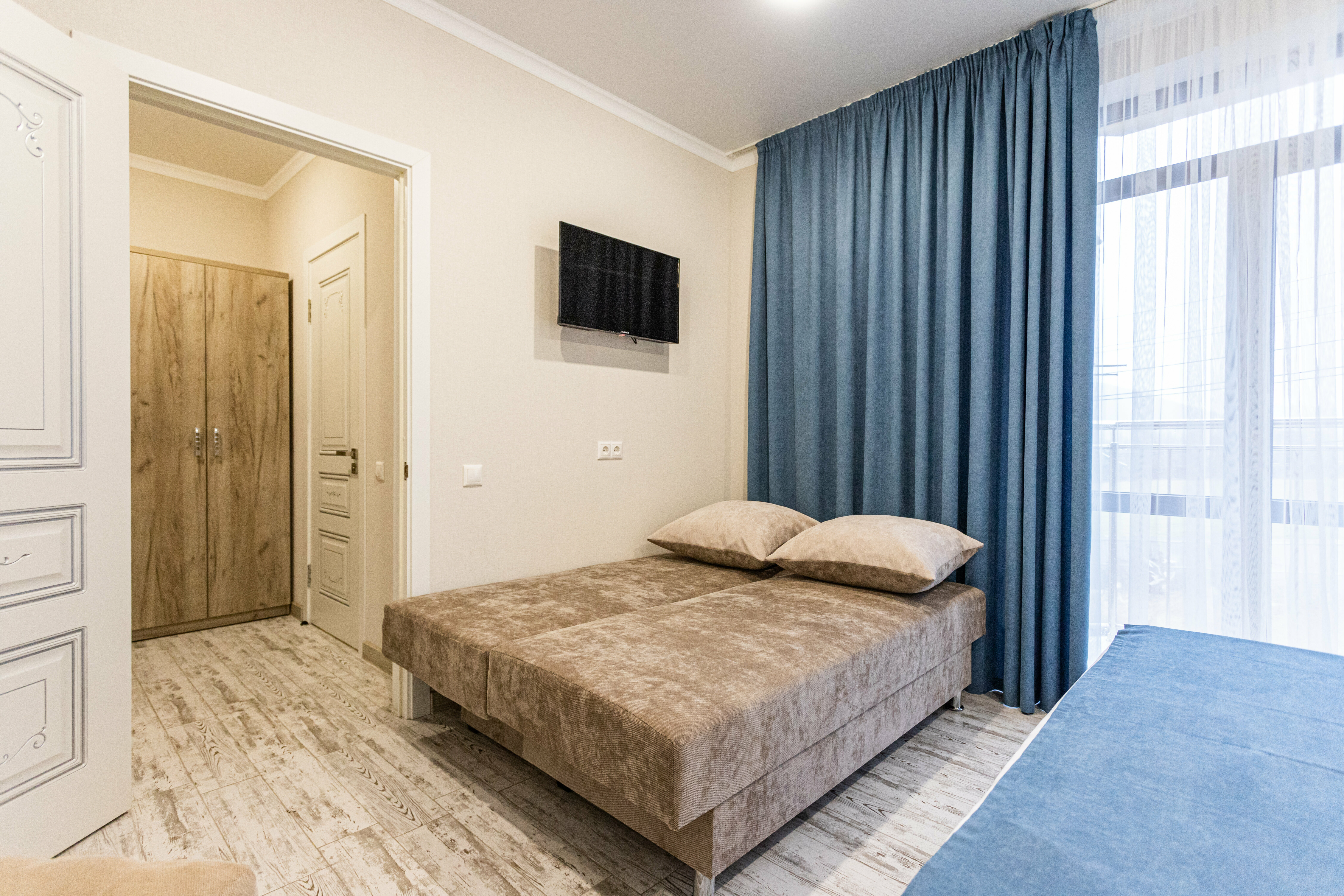 Семейный однокомнатный с балконом