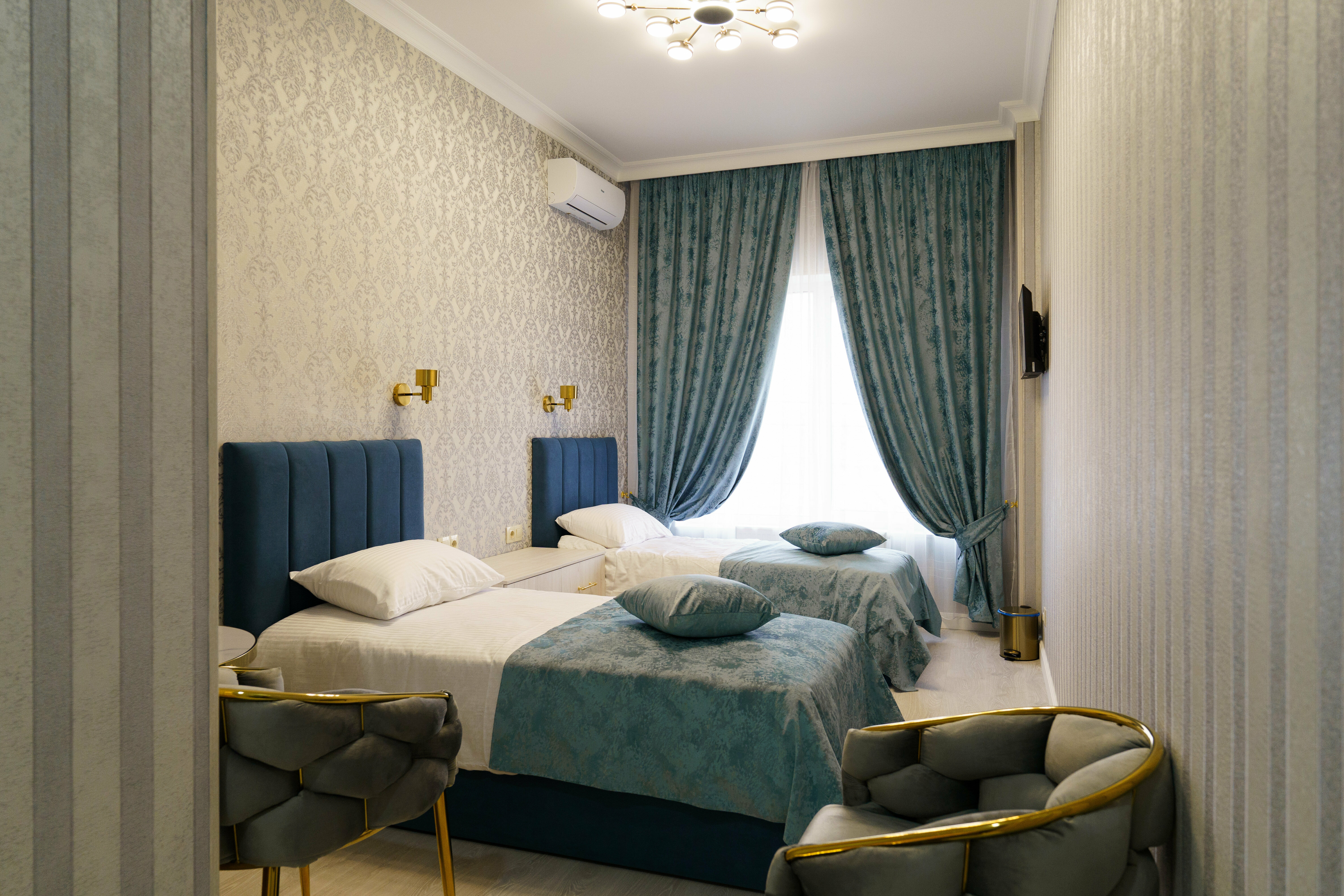 Двухместный номер с 2 отдельными кроватями и душем