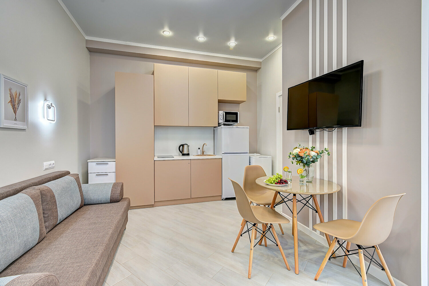 Семейные апартаменты с террасой