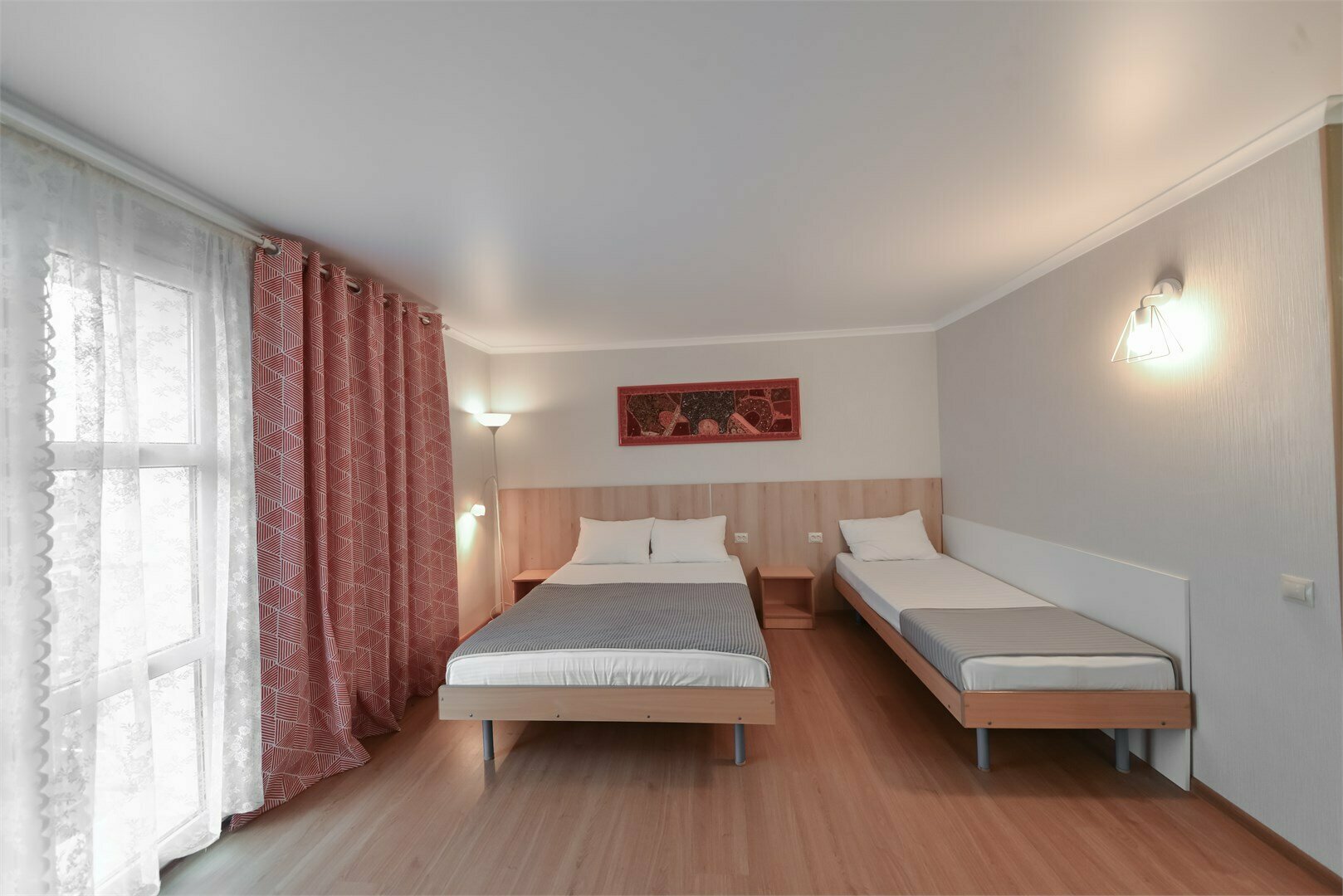 Однакомнатный трёхместный , 4 этаж