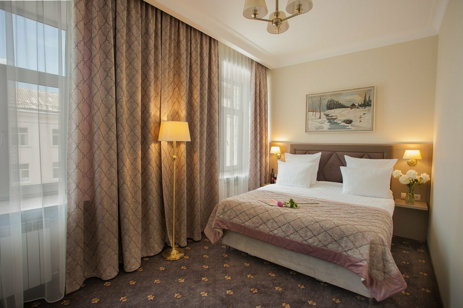 Стандартный двухместный номер с 1 кроватью