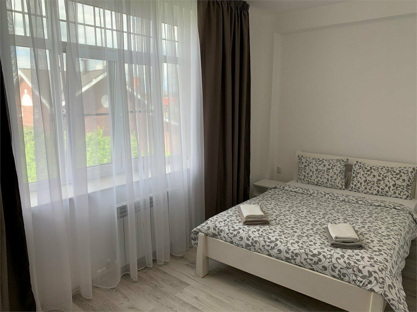 Новый корпус эконом с двуспальной кроватью 18 м2