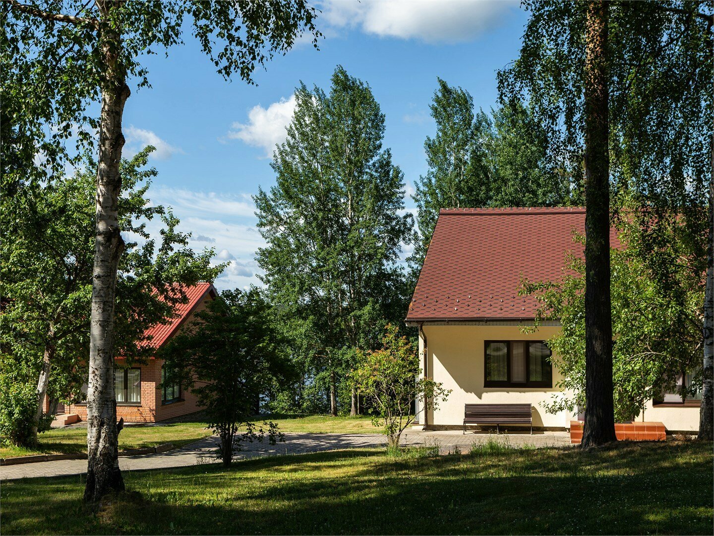 Коттедж с видом на озеро