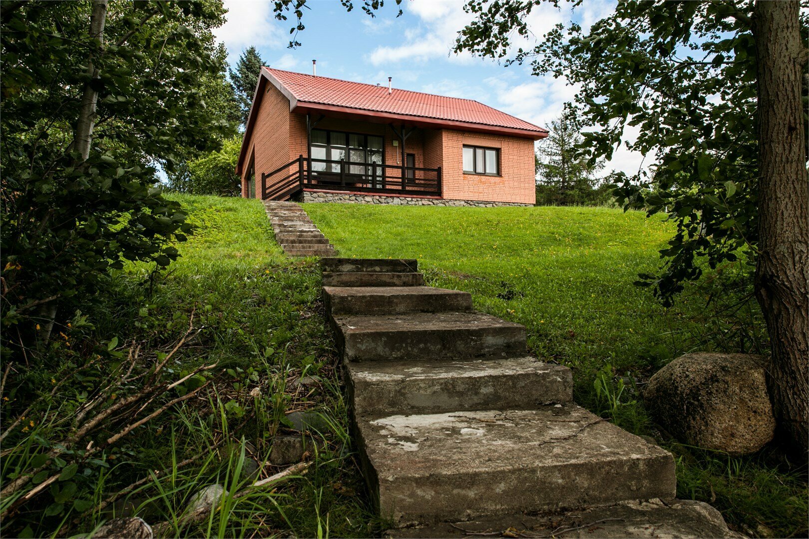 Коттедж с видом на озеро