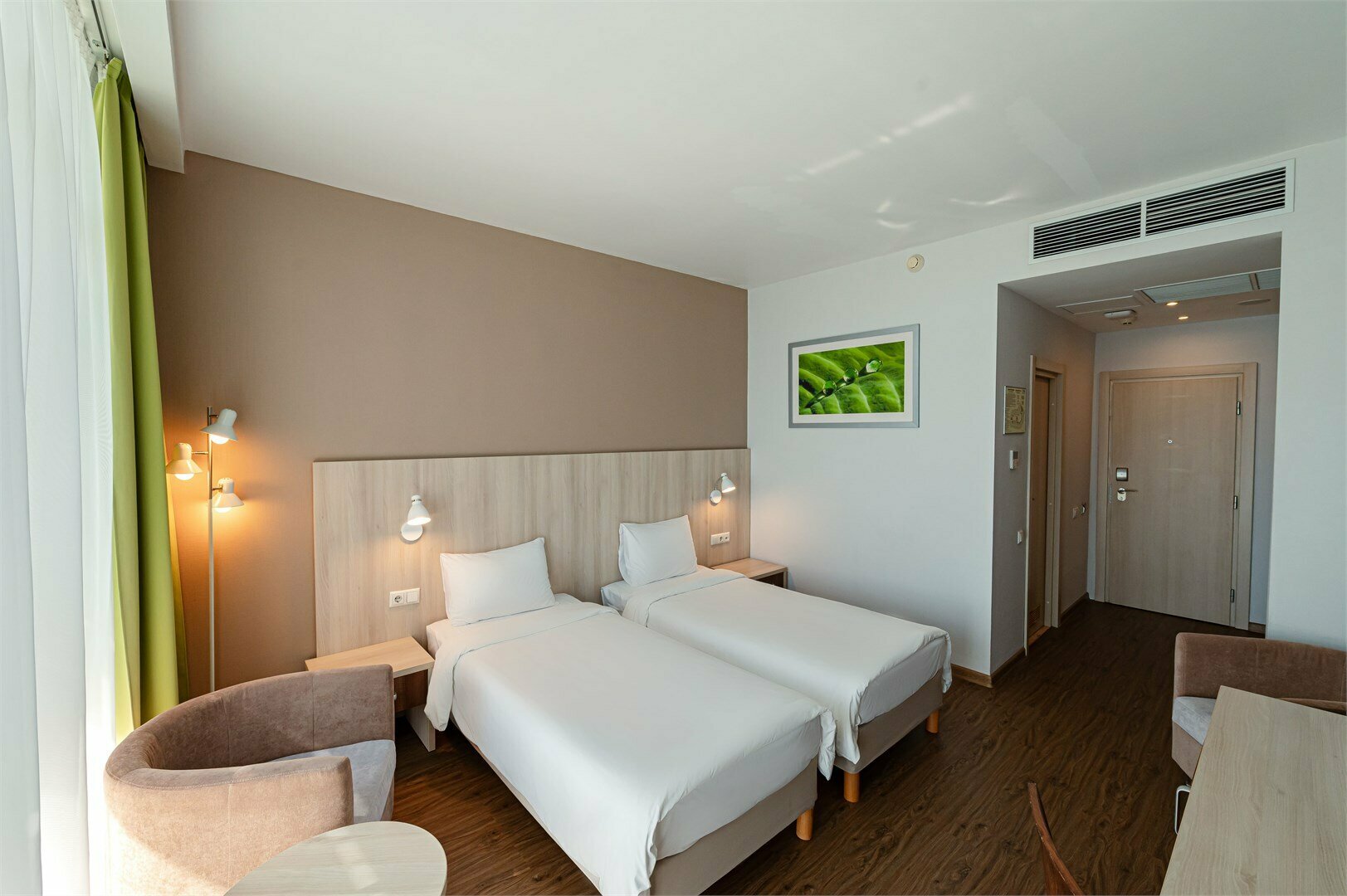 Стандарт с видом на море с двумя раздельными кроватями