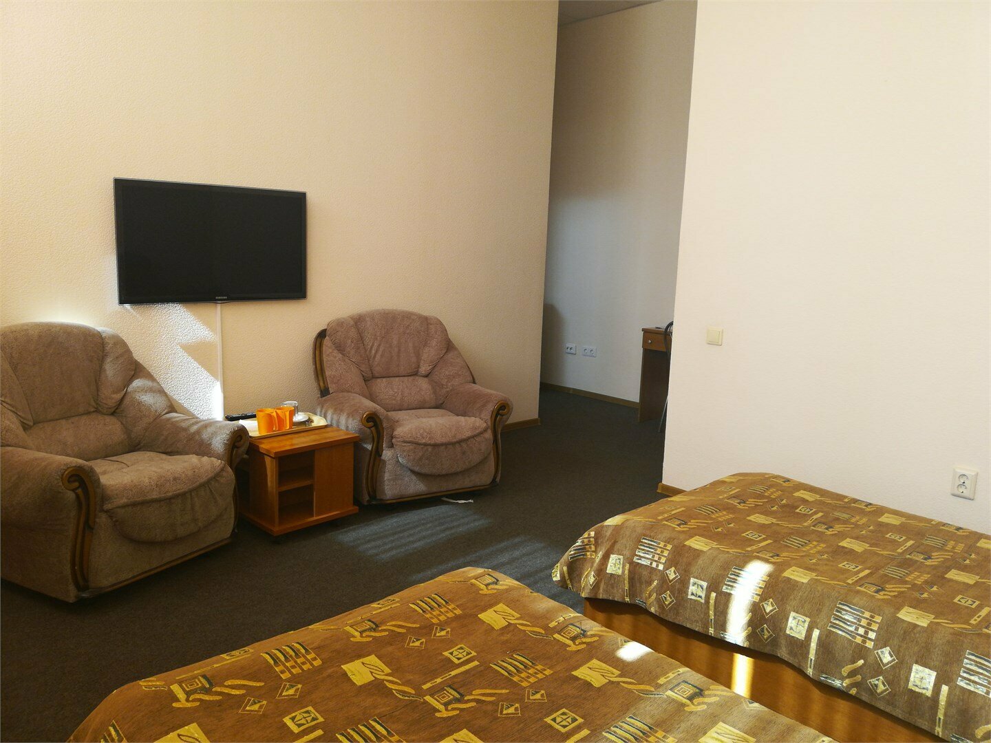 Двухместный номер с двумя односпальными кроватями