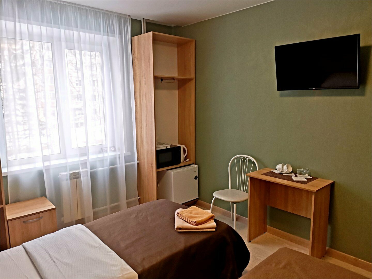 Бюджетный двухместный номер с 2 отдельными кроватями