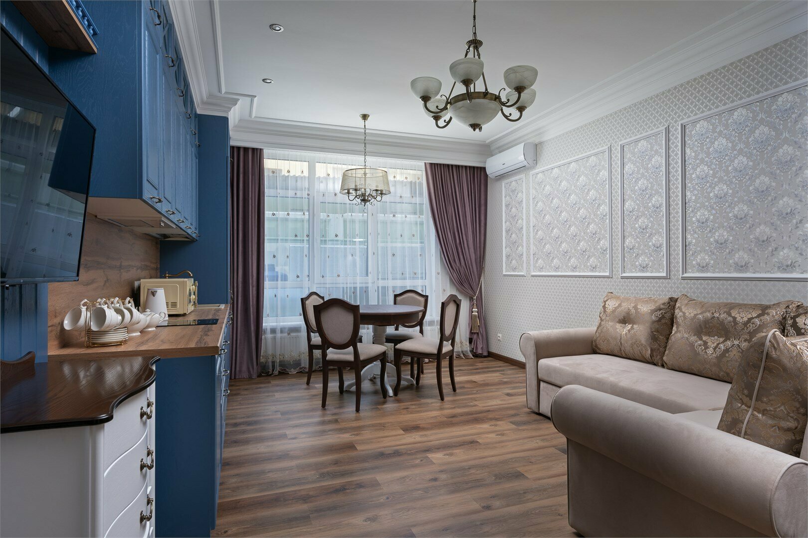 Апартамент с 1 спальней с террасой