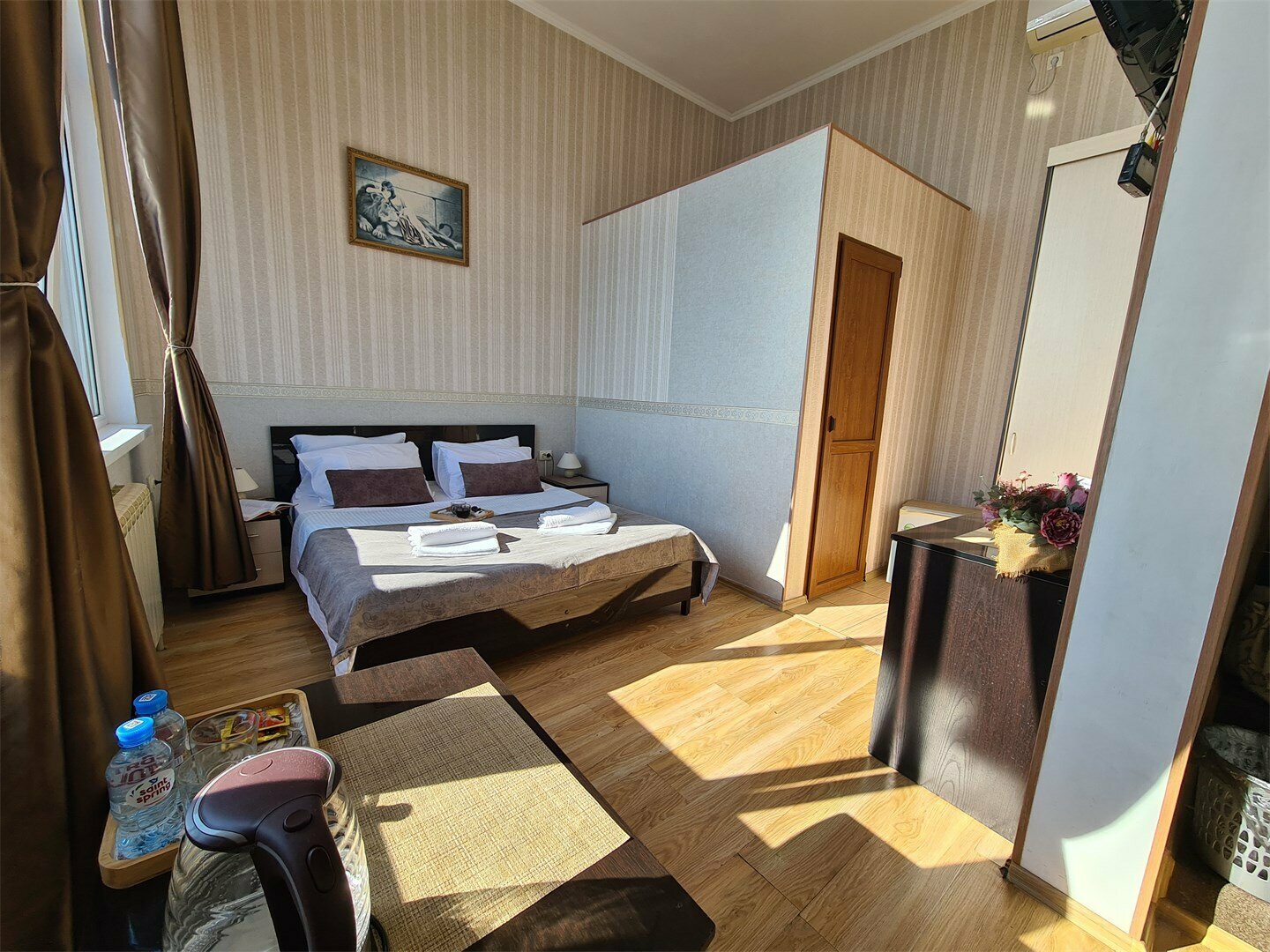 Стандартная трехместная комната с видом на море