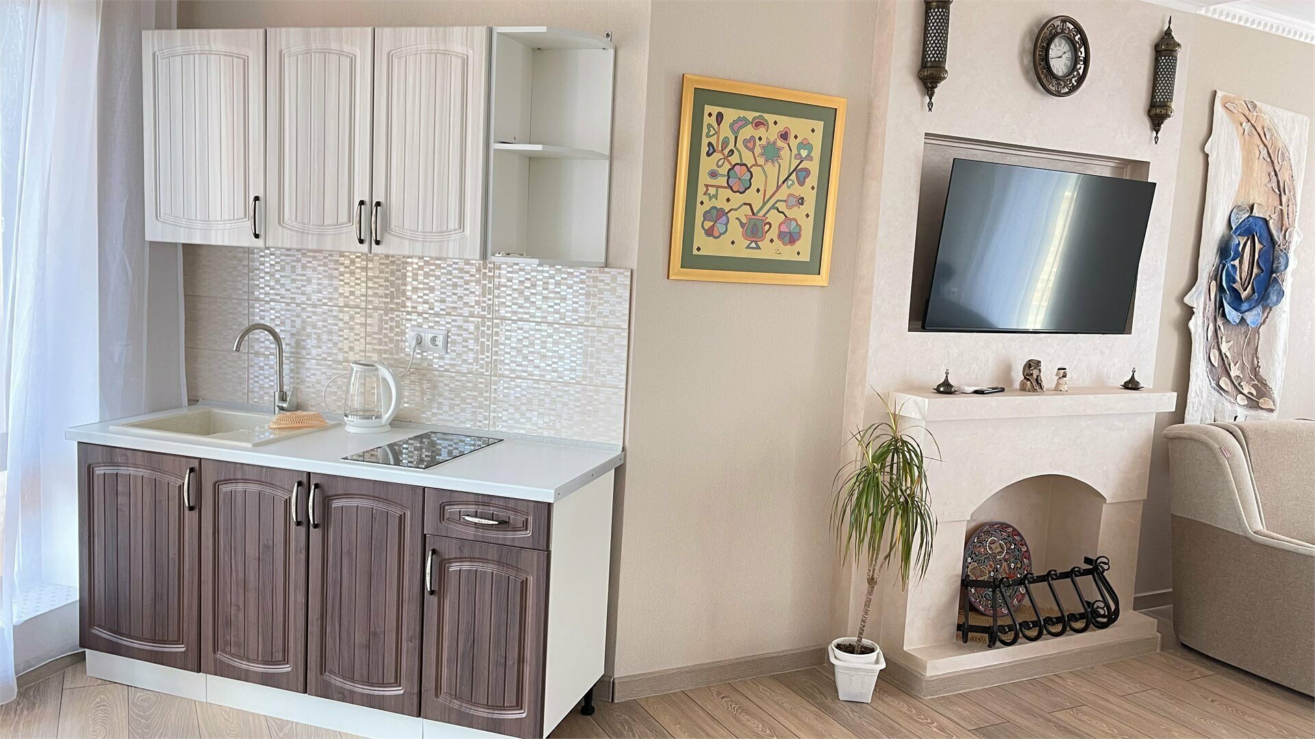 Двухкомнатные апартаменты - третий этаж