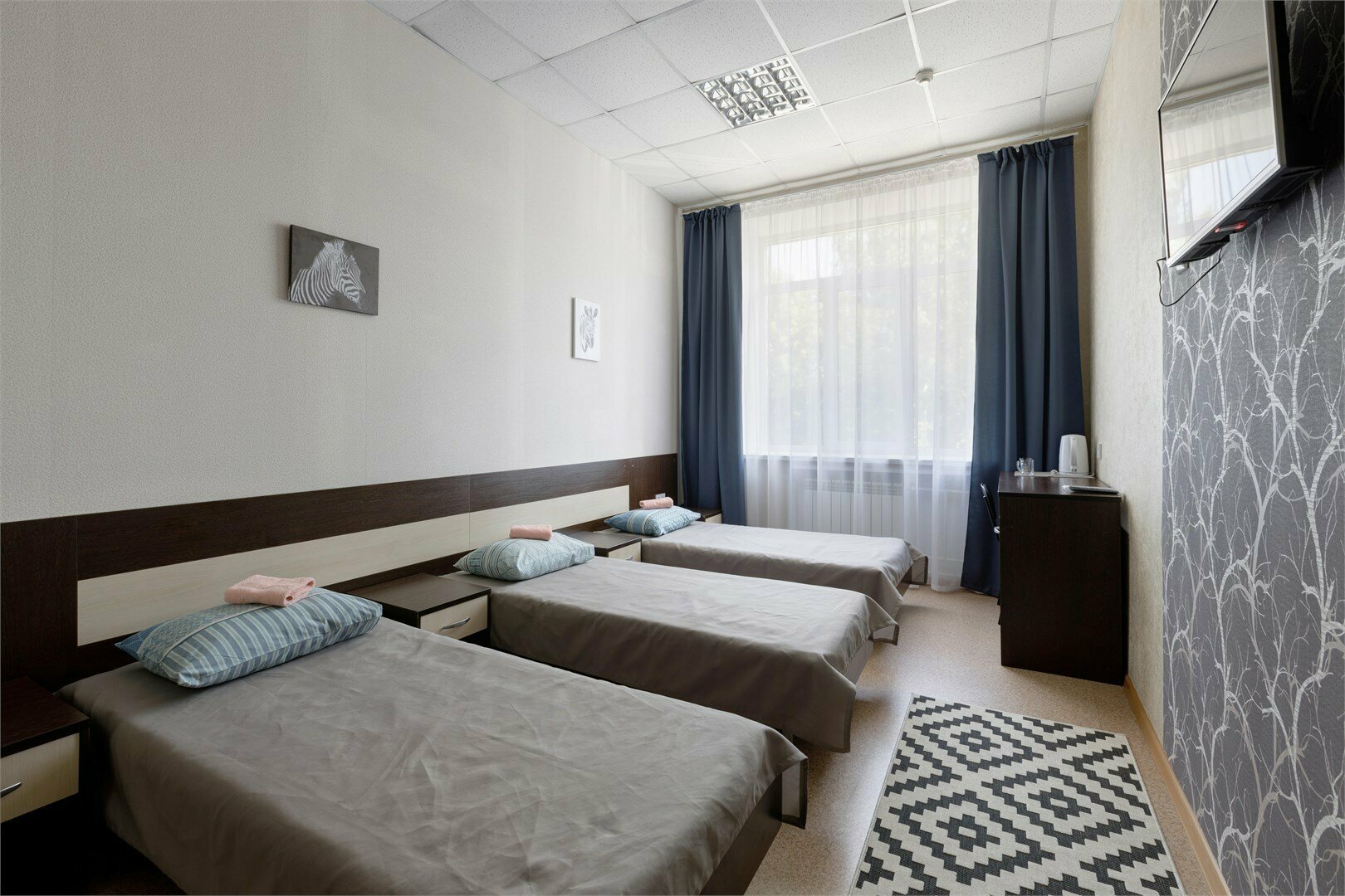 Четырехместный номер эконом-класса