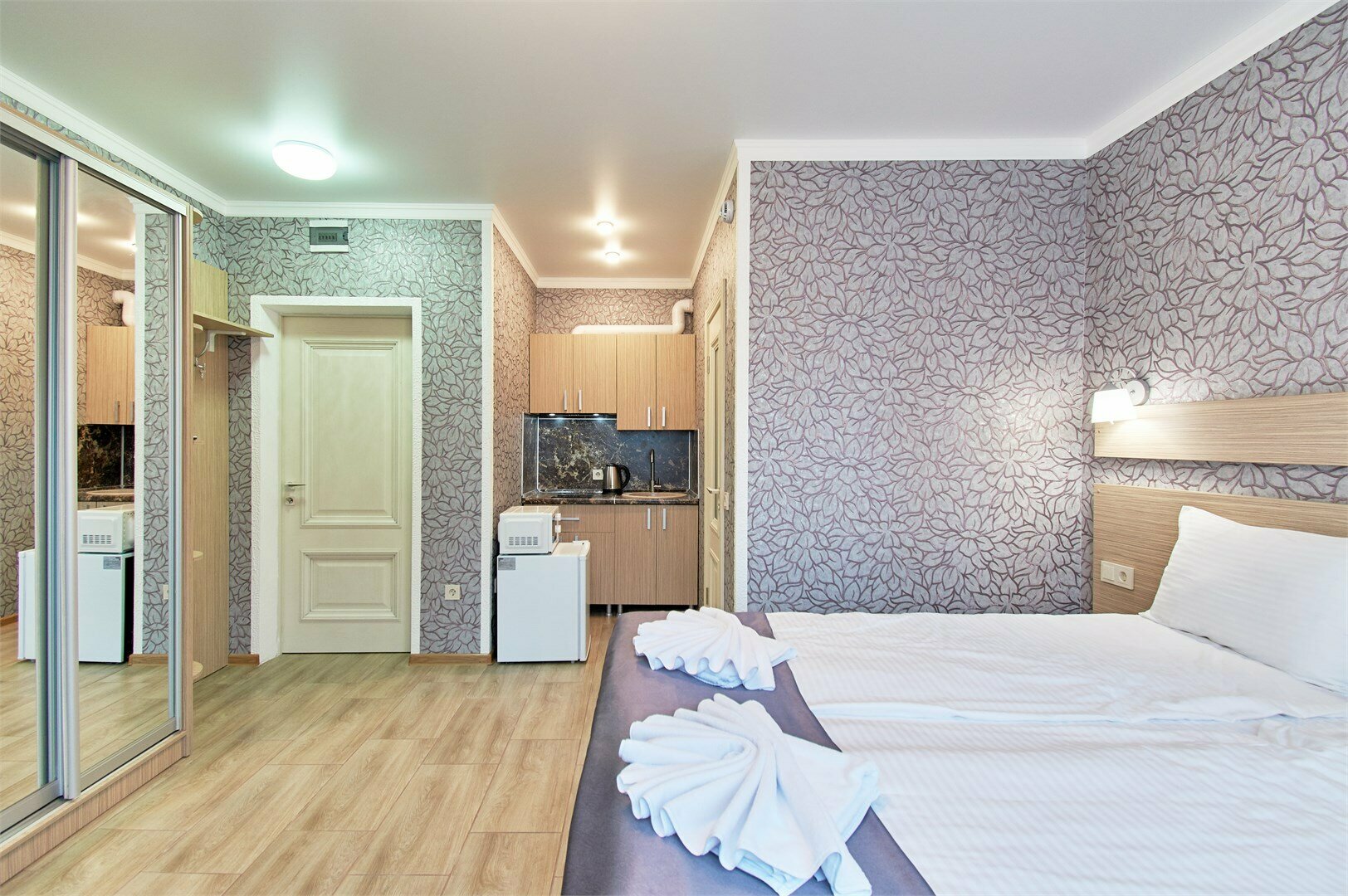 Трехместный номер с кухней