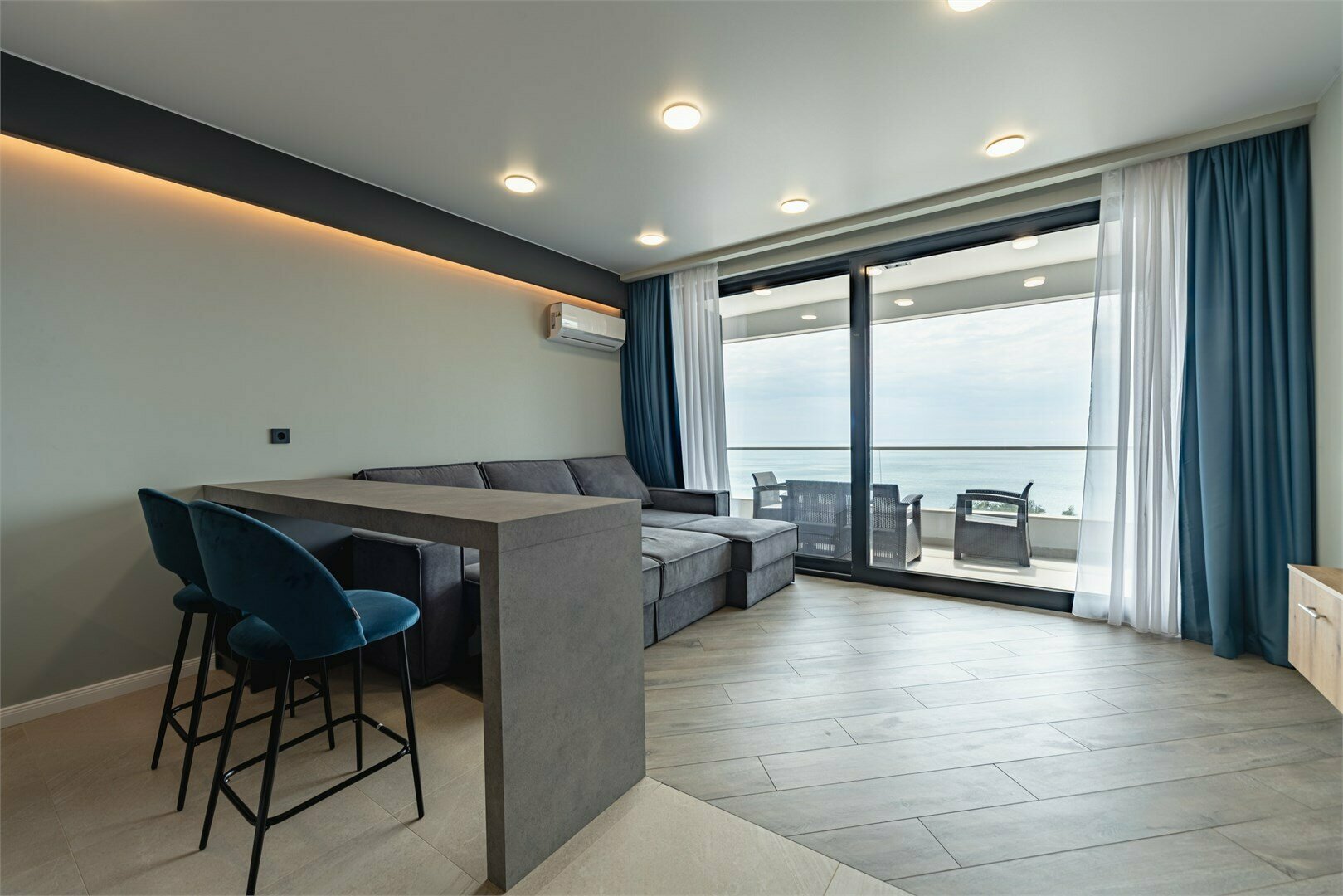 Апартаменты с 1 спальней