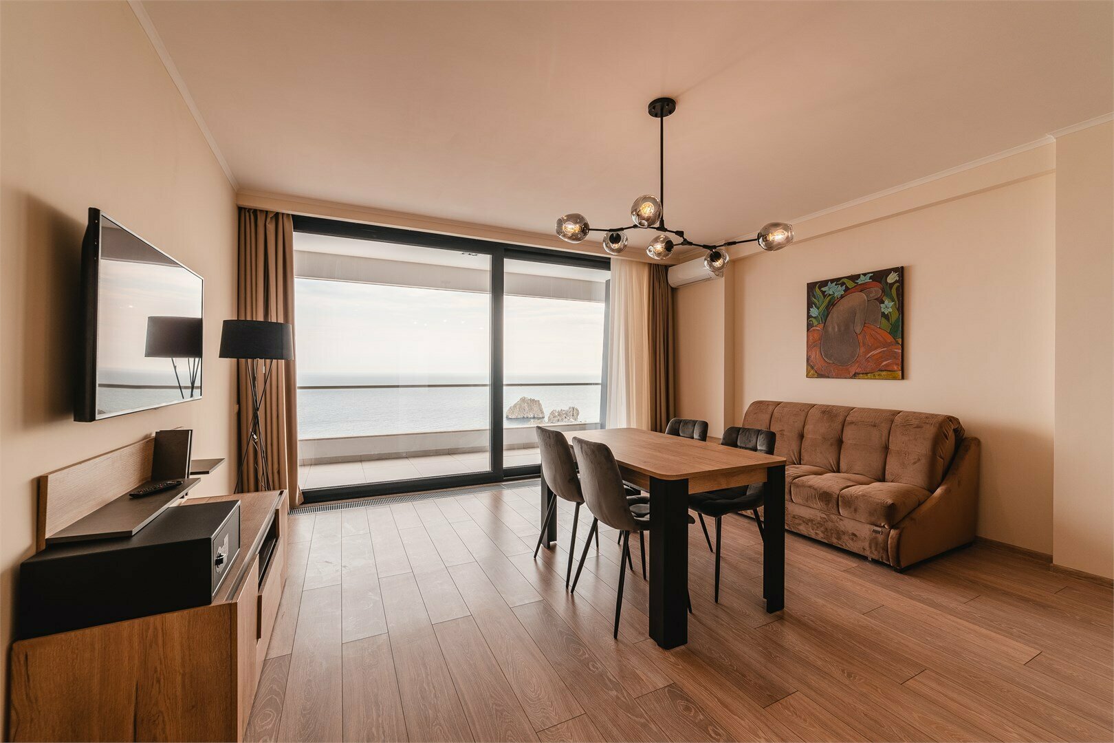 Апартаменты с 1 спальней