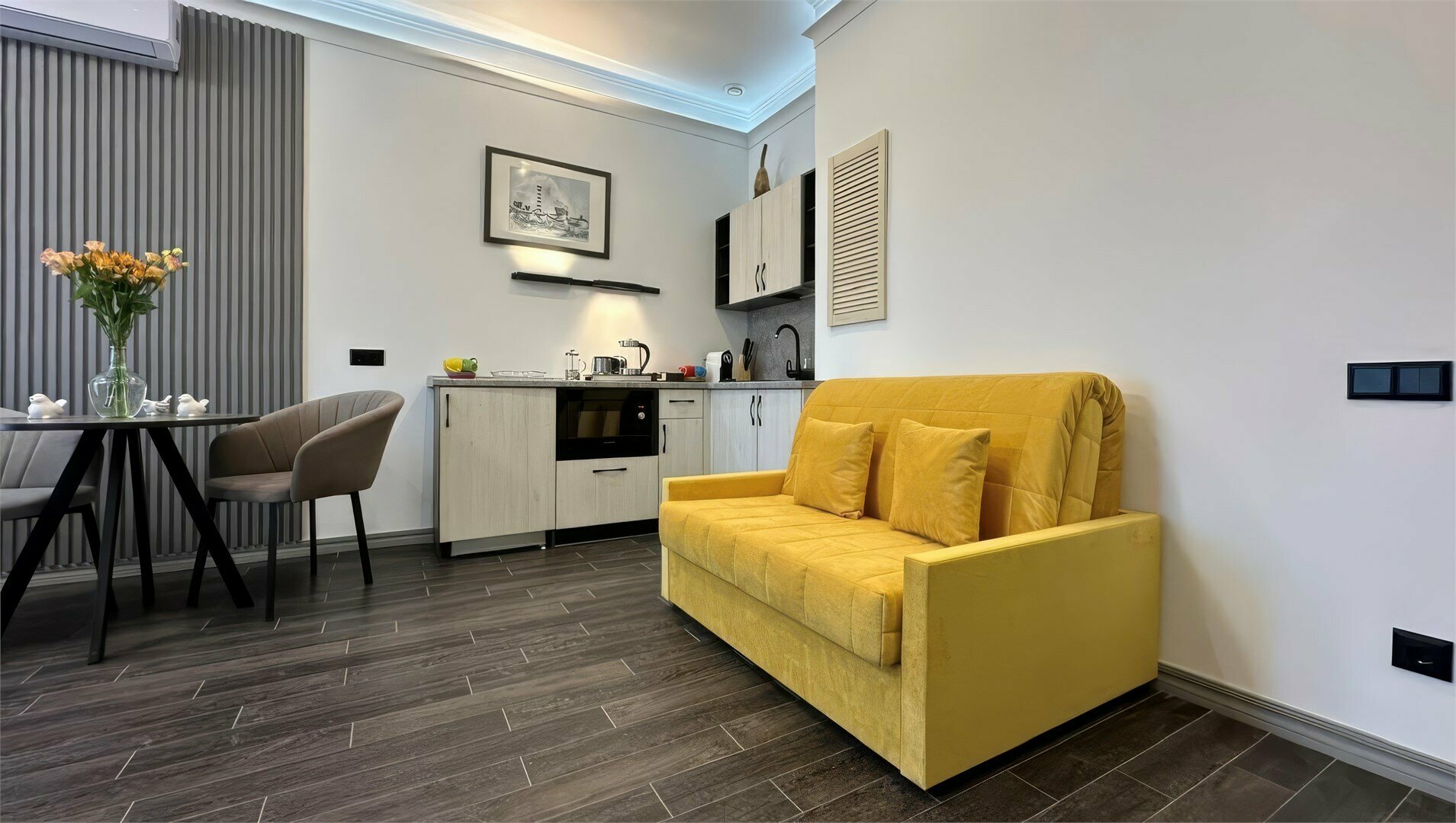 Апартаменты с гостиной