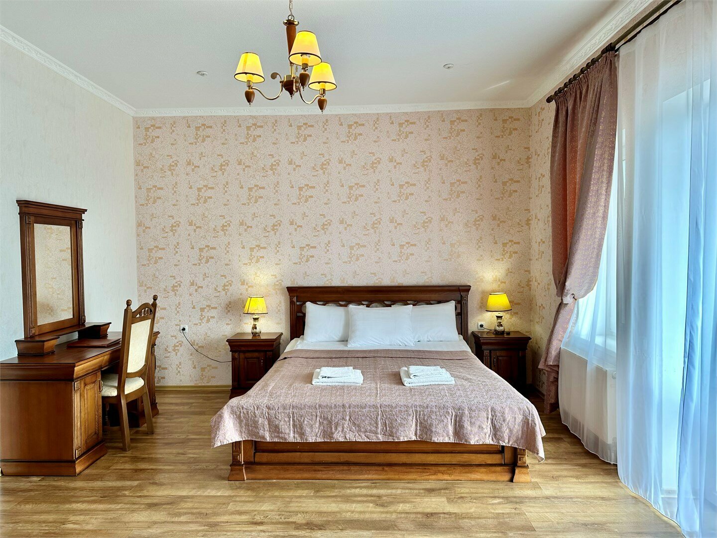 Номера Люкс с балконом с одной совместной кроватью с видом на море