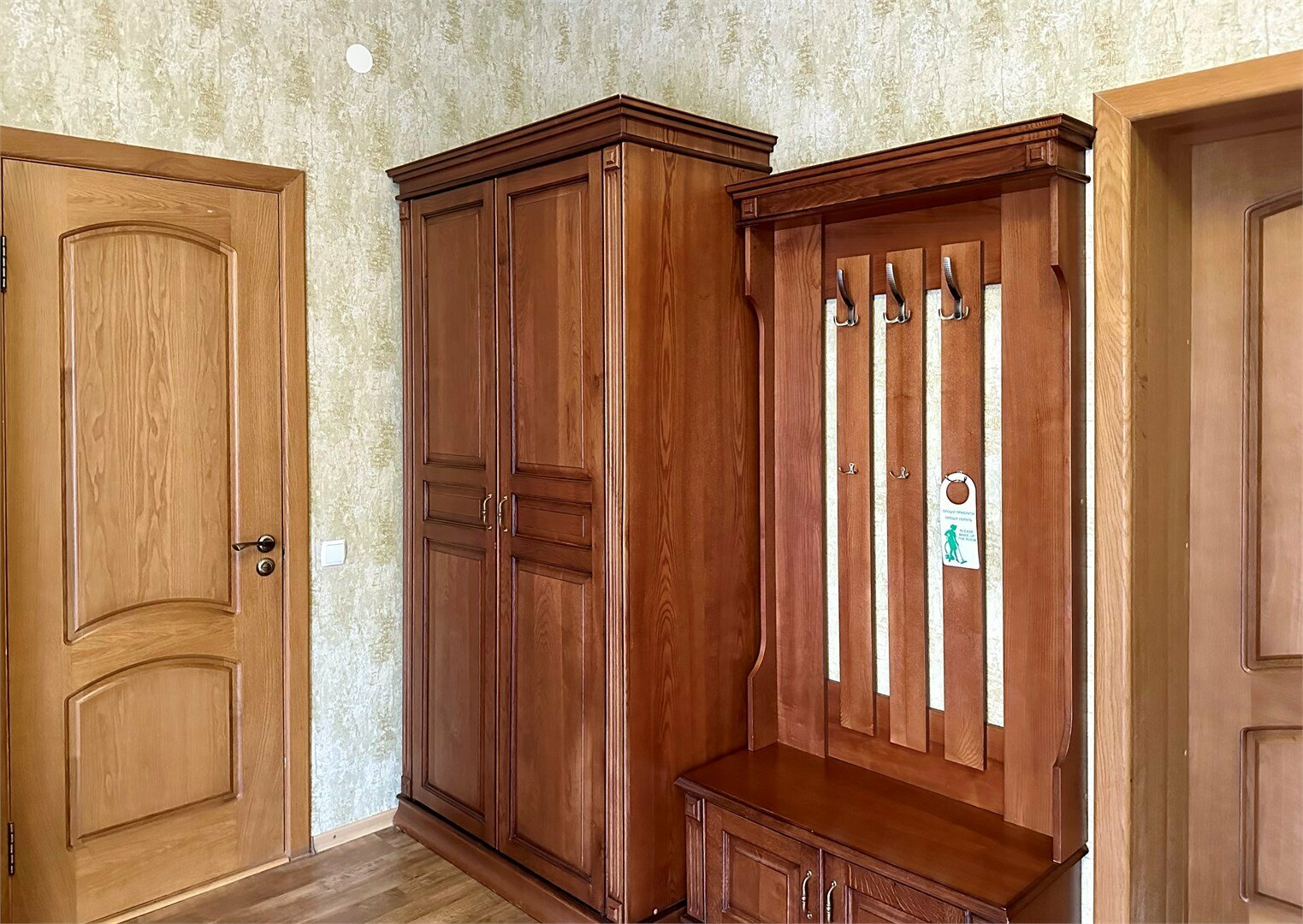 Номера Комфорт с балконом с двумя раздельными кроватями с видом во двор