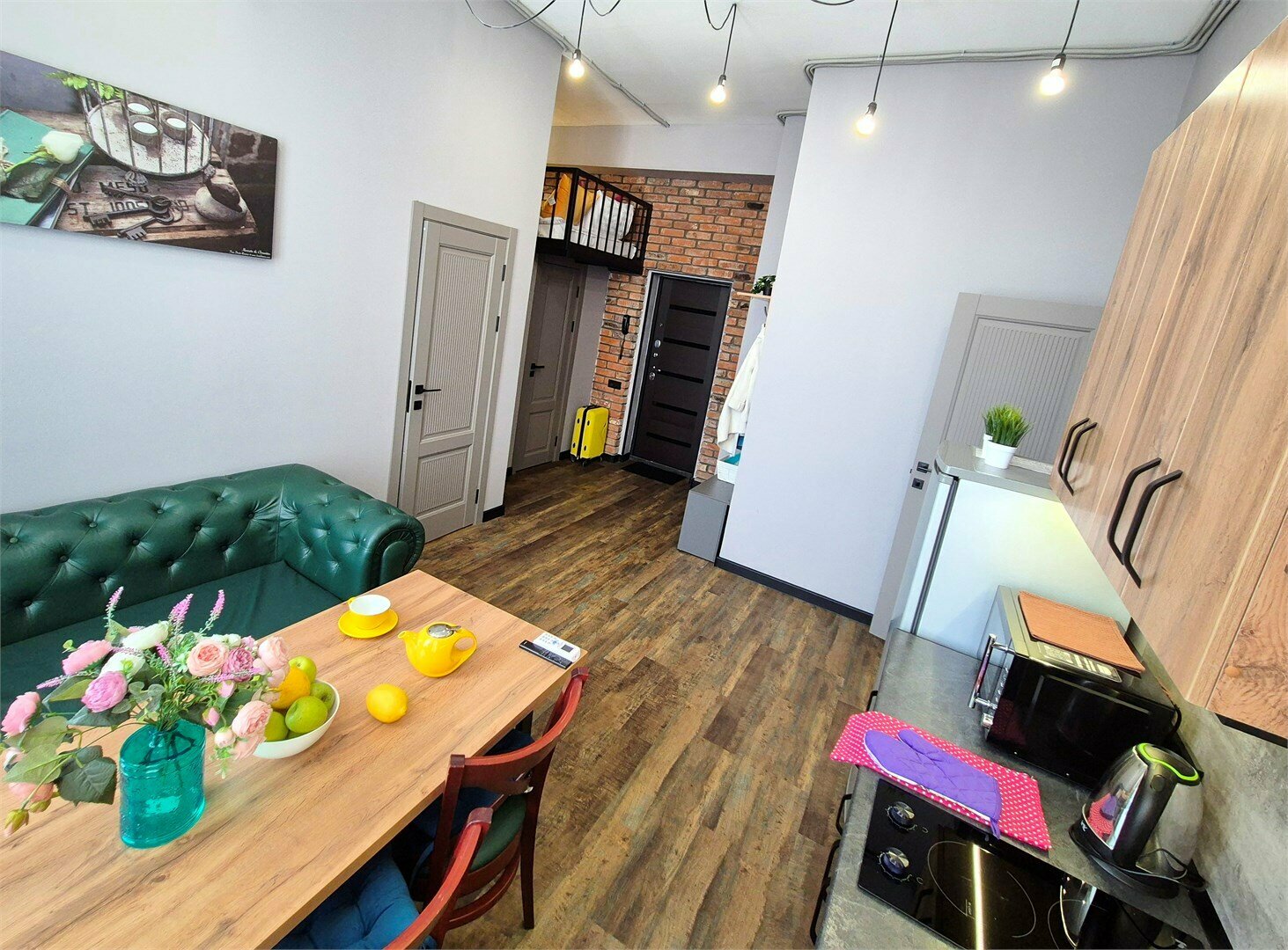 Апартаменты Трехместные с сауной