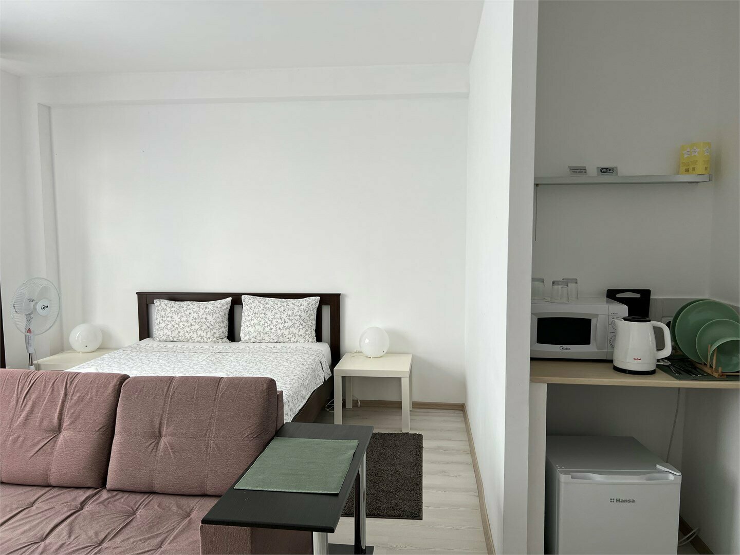 Большой трехместный номер с балконом